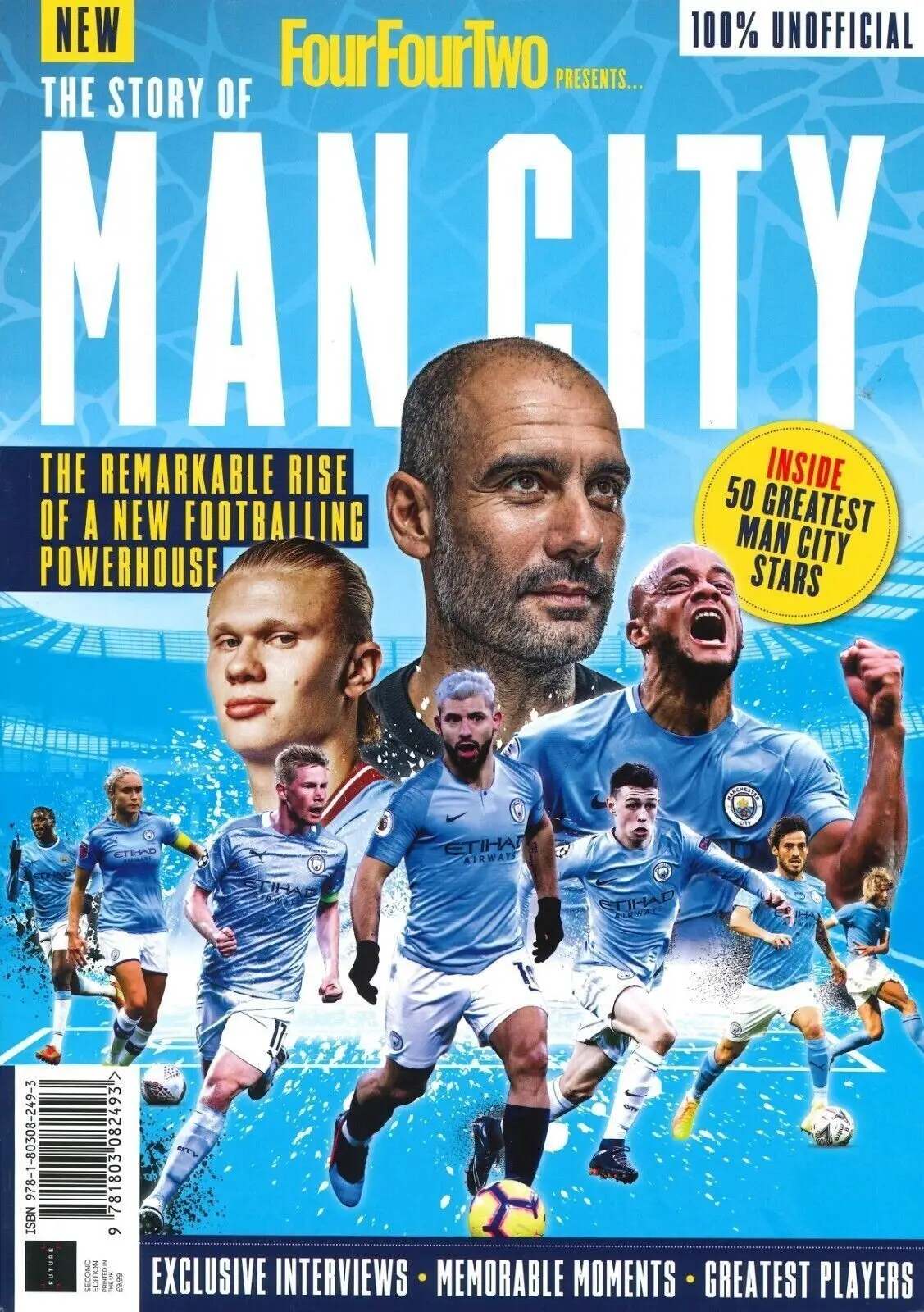 FourFourTwo Magazine, Story of Man City, Football, Soccer, Haaland, Guardiola