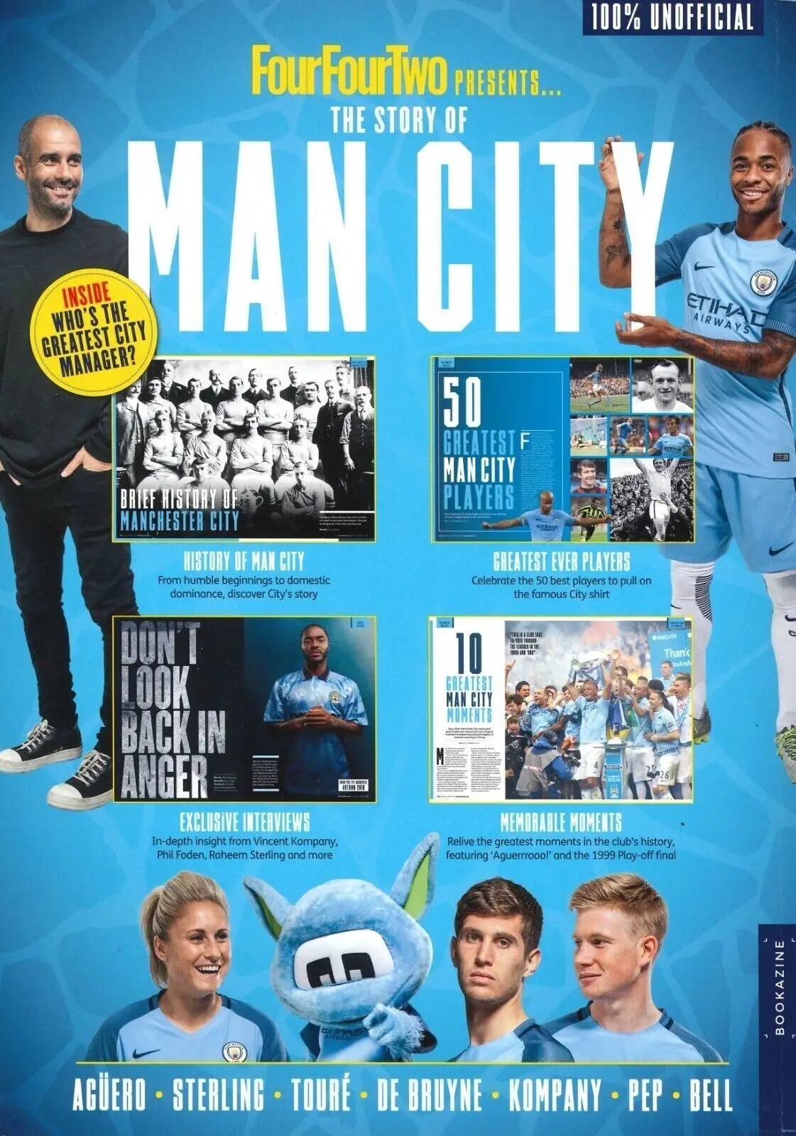 FourFourTwo Magazine, Story of Man City, Football, Soccer, Haaland, Guardiola - image 4 | Free standard UK delivery included | Discount Quality Products