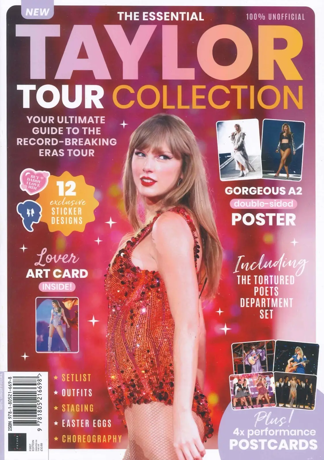 Taylor Swift Essential Tour Collection Magazine Fan Pack, A2 Poster, Postcards - Free standard UK delivery included | Discount Quality Products