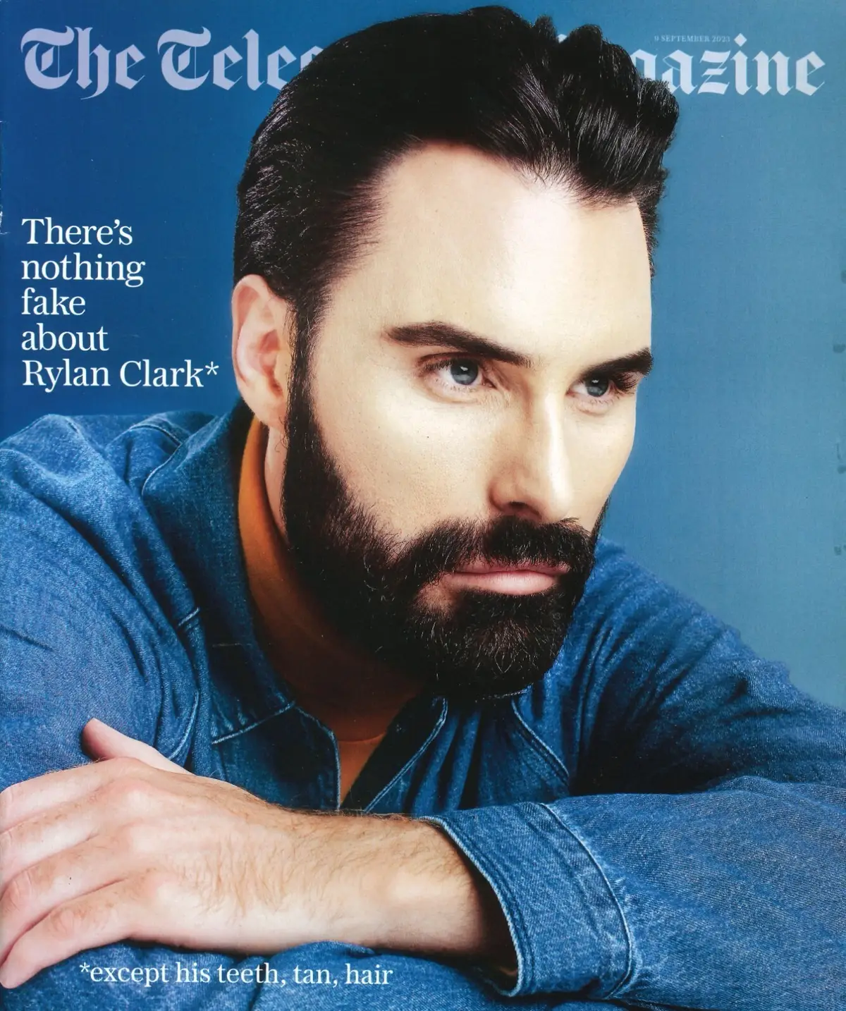 Telegraph Magazine, Rylan Clark, Phil Tufnell, Ilaria Bulgari, Fashion, 9.9.23