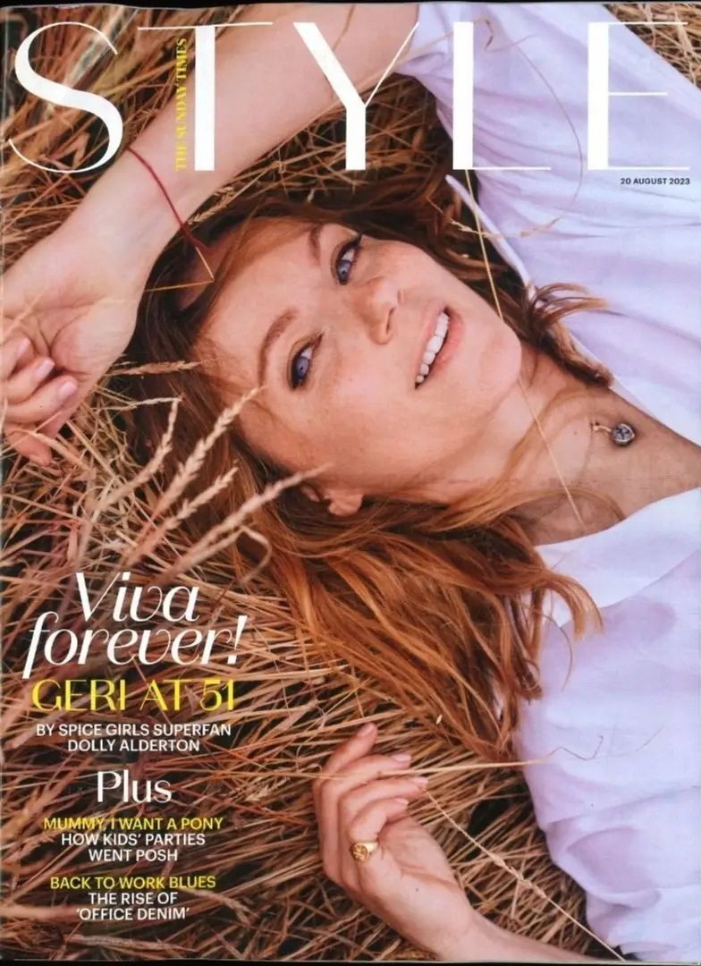 Sunday Times STYLE Magazine, Spice Girls Geri Halliwell at 51, Fashion, 20.8.23 - Free standard UK delivery included | Discount Quality Products