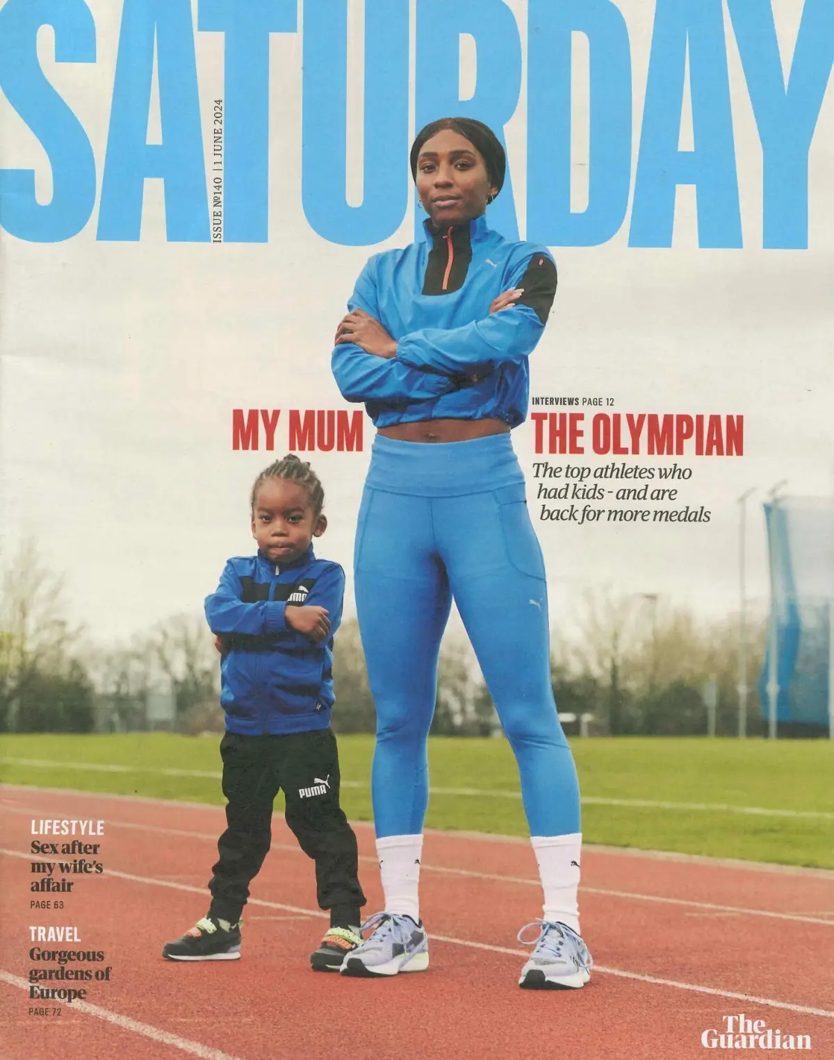 Guardian Saturday Magazine: Bianca Williams, Olympics, Shaznay Lewis, 1.6.24