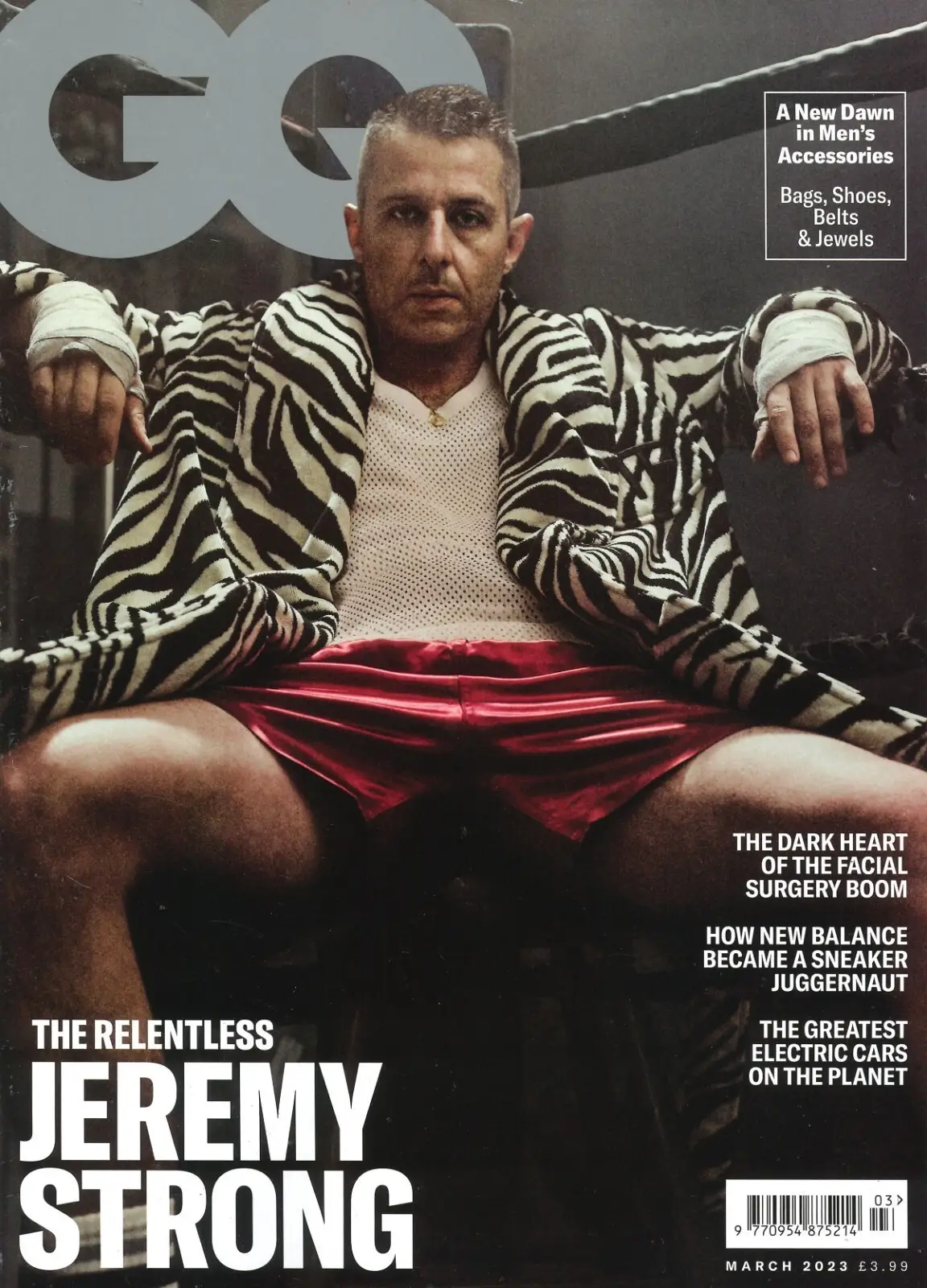 GQ Magazine, Jeremy Strong, Donnie Yen, John Wick, Brett Goldstein, March 2023