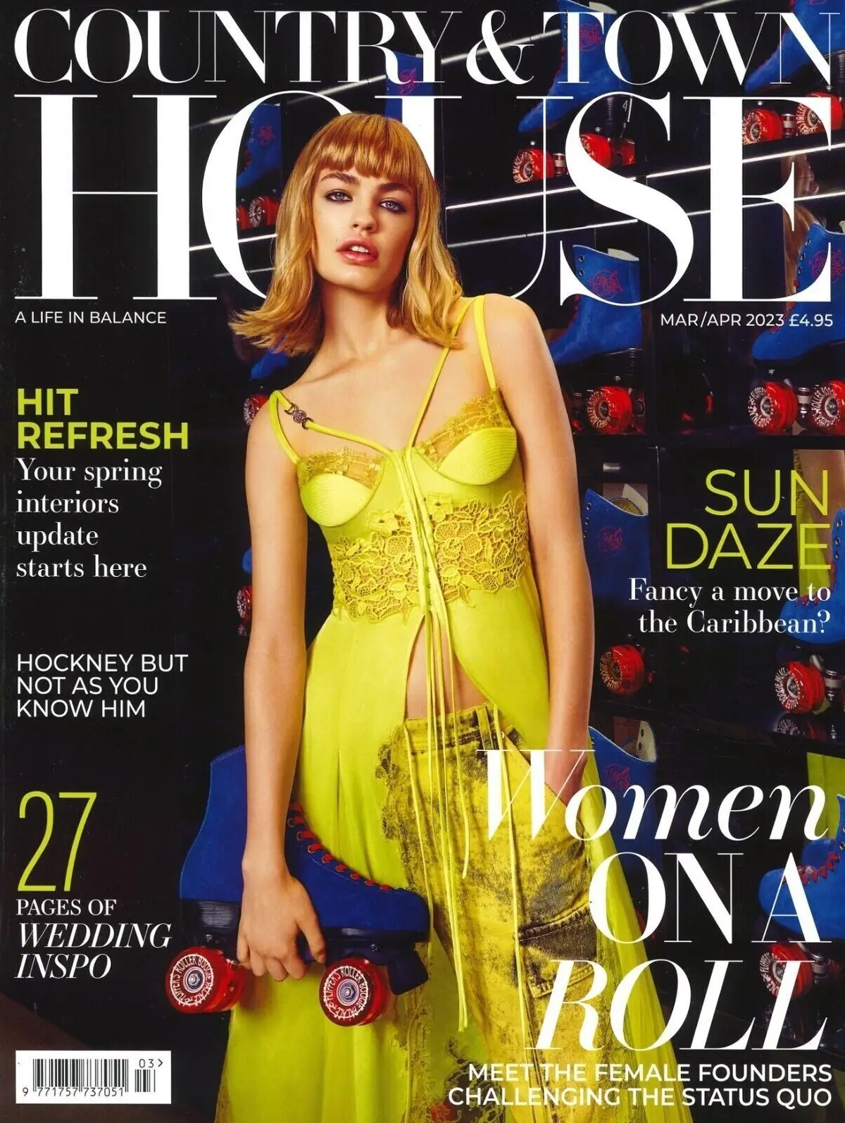 Country &amp; Town House Magazine, Sian Brooke, Marine Tanguy, March/April 2023