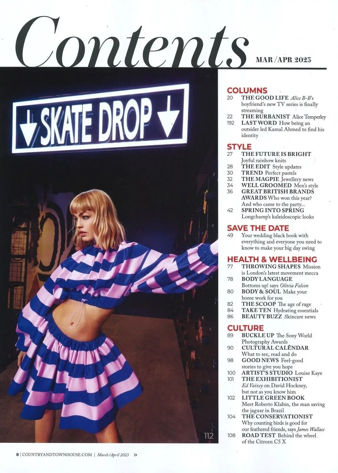 Country & Town House Magazine, Sian Brooke, Marine Tanguy, March/April 2023 - image 2 | Free standard UK delivery included | Discount Quality Products