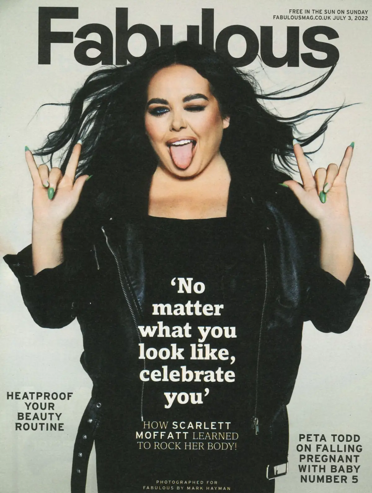 Fabulous Magazine: Scarlett Moffatt, Grace Victory, Sian Welby, Fashion, 3.7.22