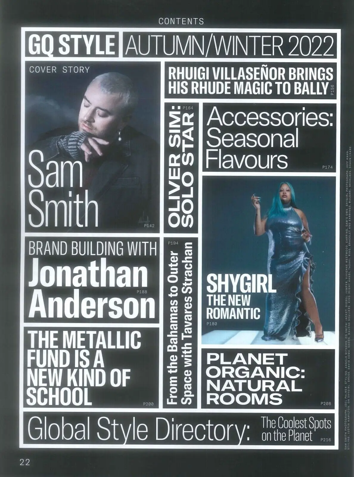 GQ Style Magazine, Sam Smith, Johnathan Anderson, Shygirl, Autumn/Winter 2022 - image 2 | Free standard UK delivery included | Discount Quality Products