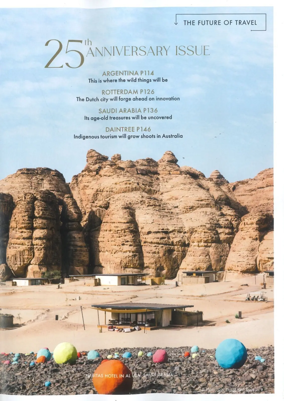 Conde Nast Traveller Magazine Collector's Edition 25th Anniversary Issue, 10.22 - image 2 | Free standard UK delivery included | Discount Quality Products