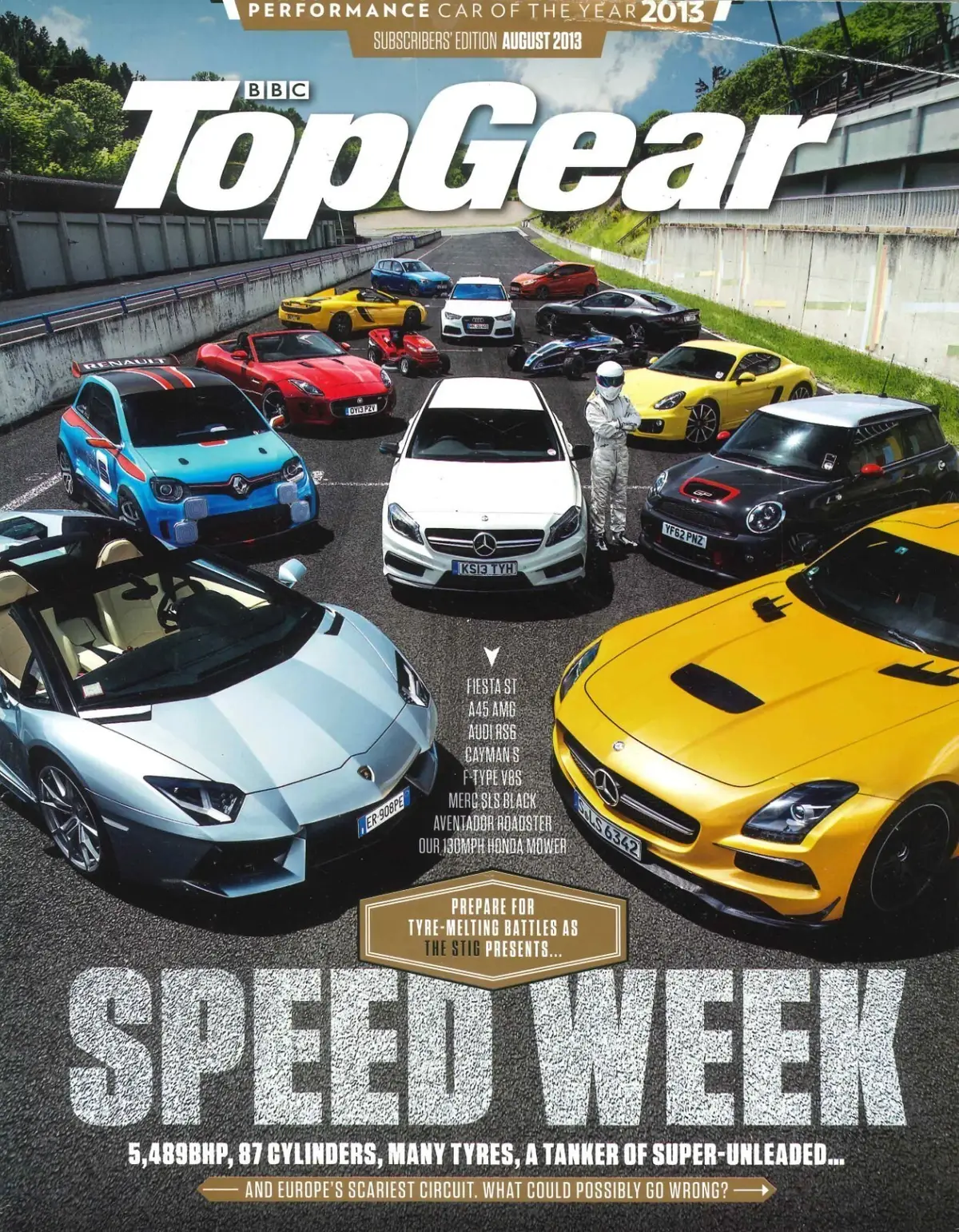 BBC Top Gear Magazine: Issue #246, Audi Rs6, Cayman S, A45 AMG, SLS, Aug 2013