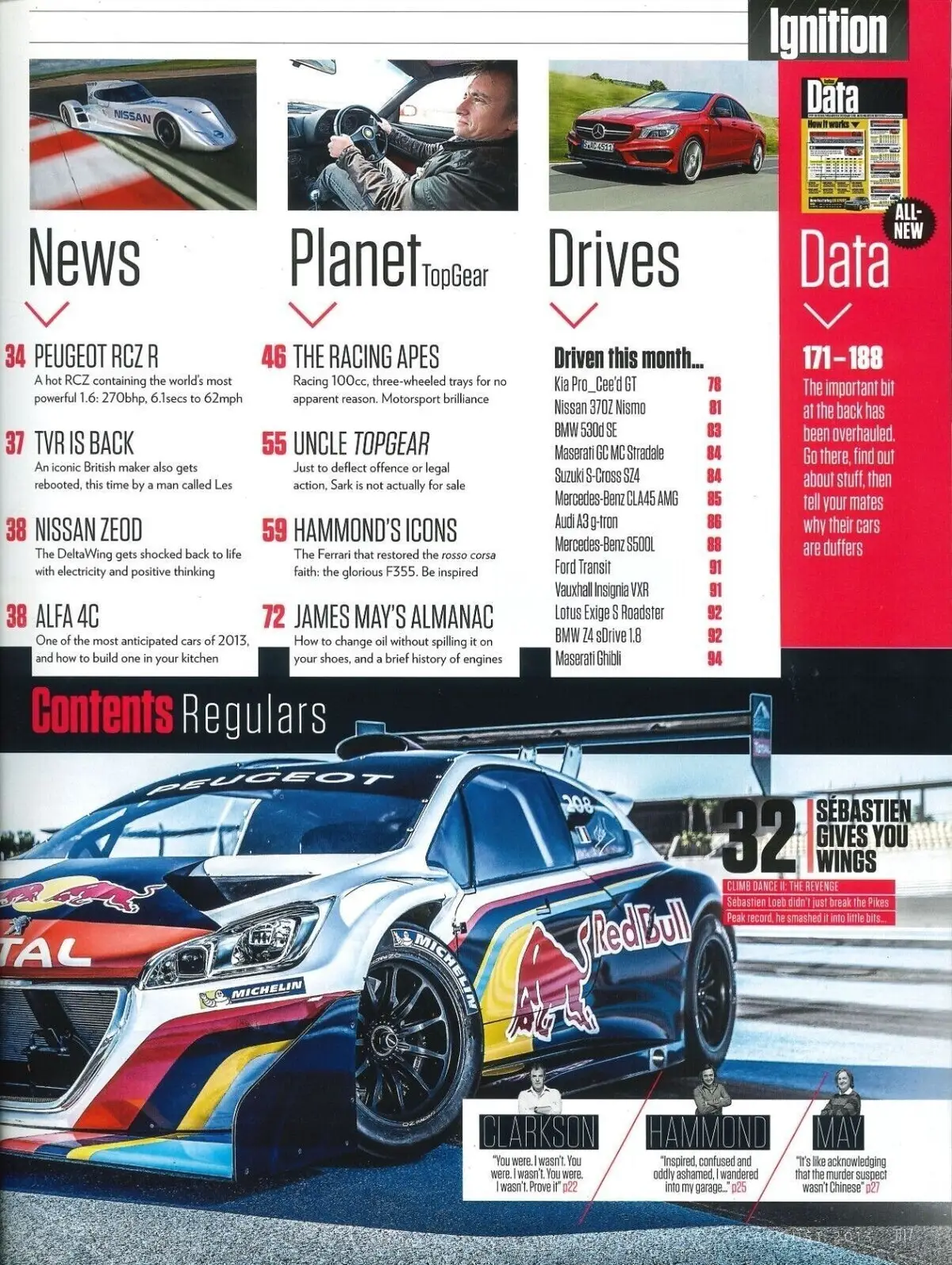 BBC Top Gear Magazine: Issue #246, Audi Rs6, Cayman S, A45 AMG, SLS, Aug 2013 - image 3 | Free standard UK delivery included | Discount Quality Products