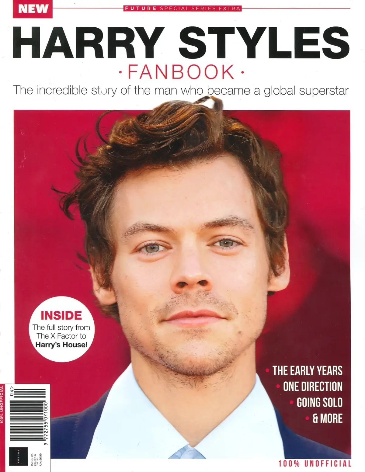 Harry Styles Fanbook Magazine Special Series, X Factor, 1 Direction, Solo, 2022