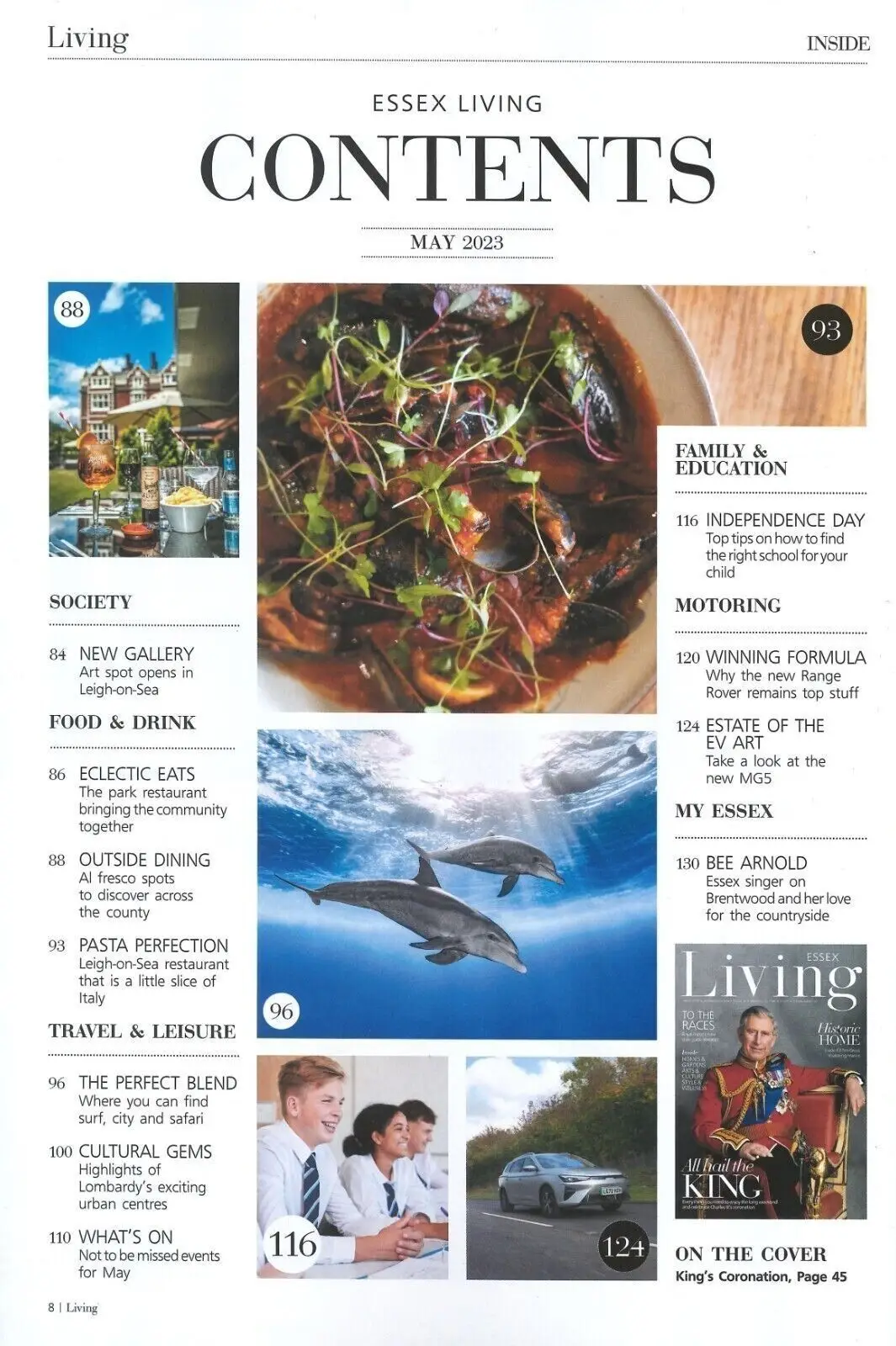 Essex Living Magazine, King Charles Royal Coronation, Home, Garden, May 2023 - image 3 | Free standard UK delivery included | Discount Quality Products