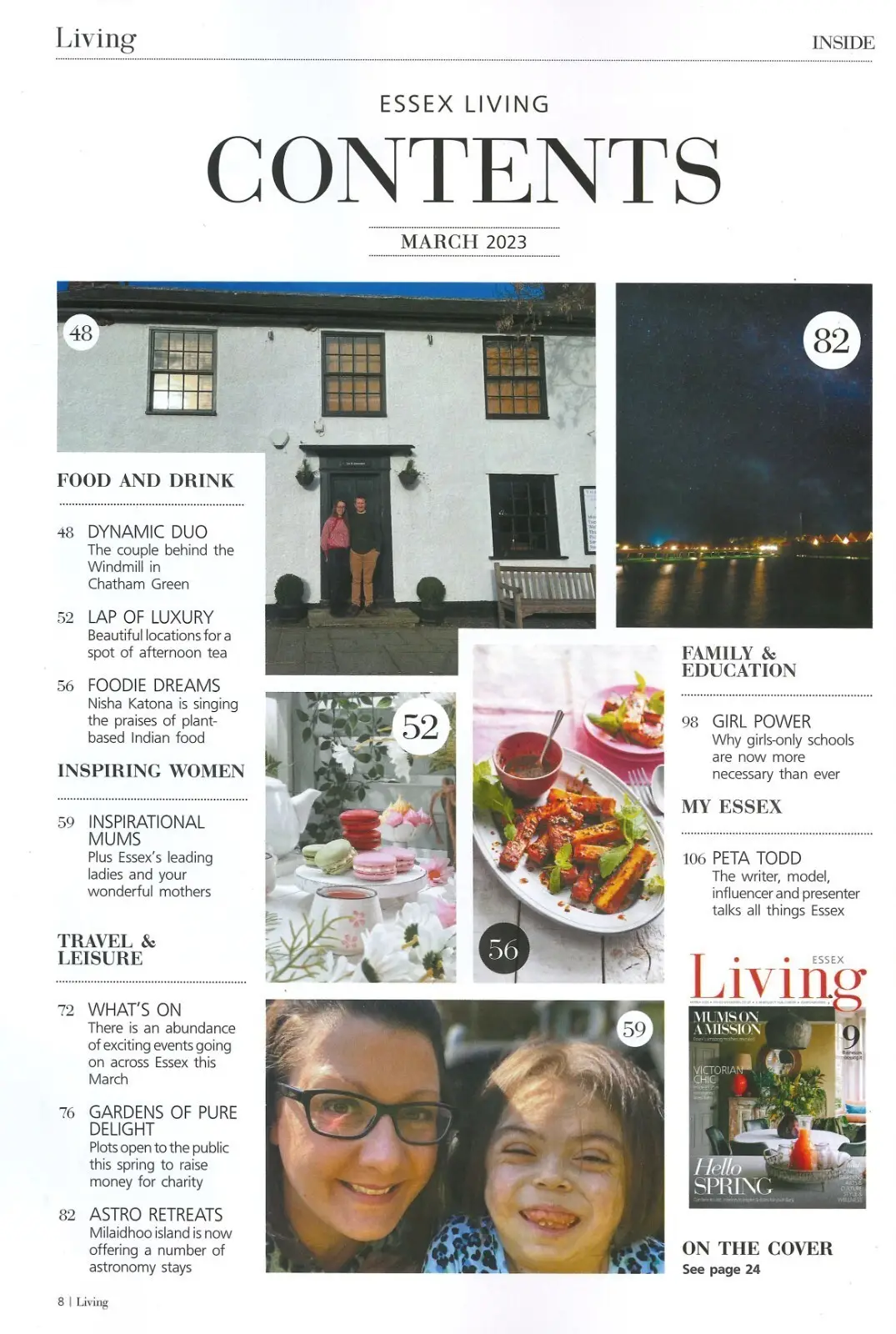 Essex Living Magazine Home, Garden, Arts, Nisha Katona, Mother's Day, March 2023 - image 3 | Free standard UK delivery included | Discount Quality Products