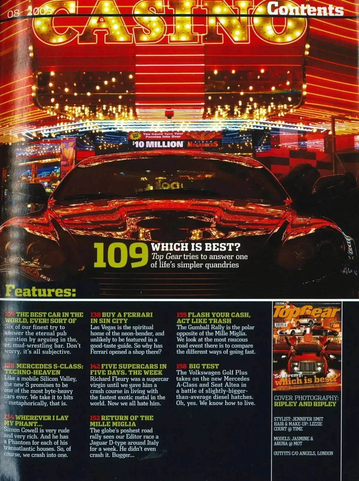 BBC Top Gear Magazine: Issue #143, Porsche Cayman, Mazda MX-5, Alfa, Aug 2005 - image 2 | Free standard UK delivery included | Discount Quality Products