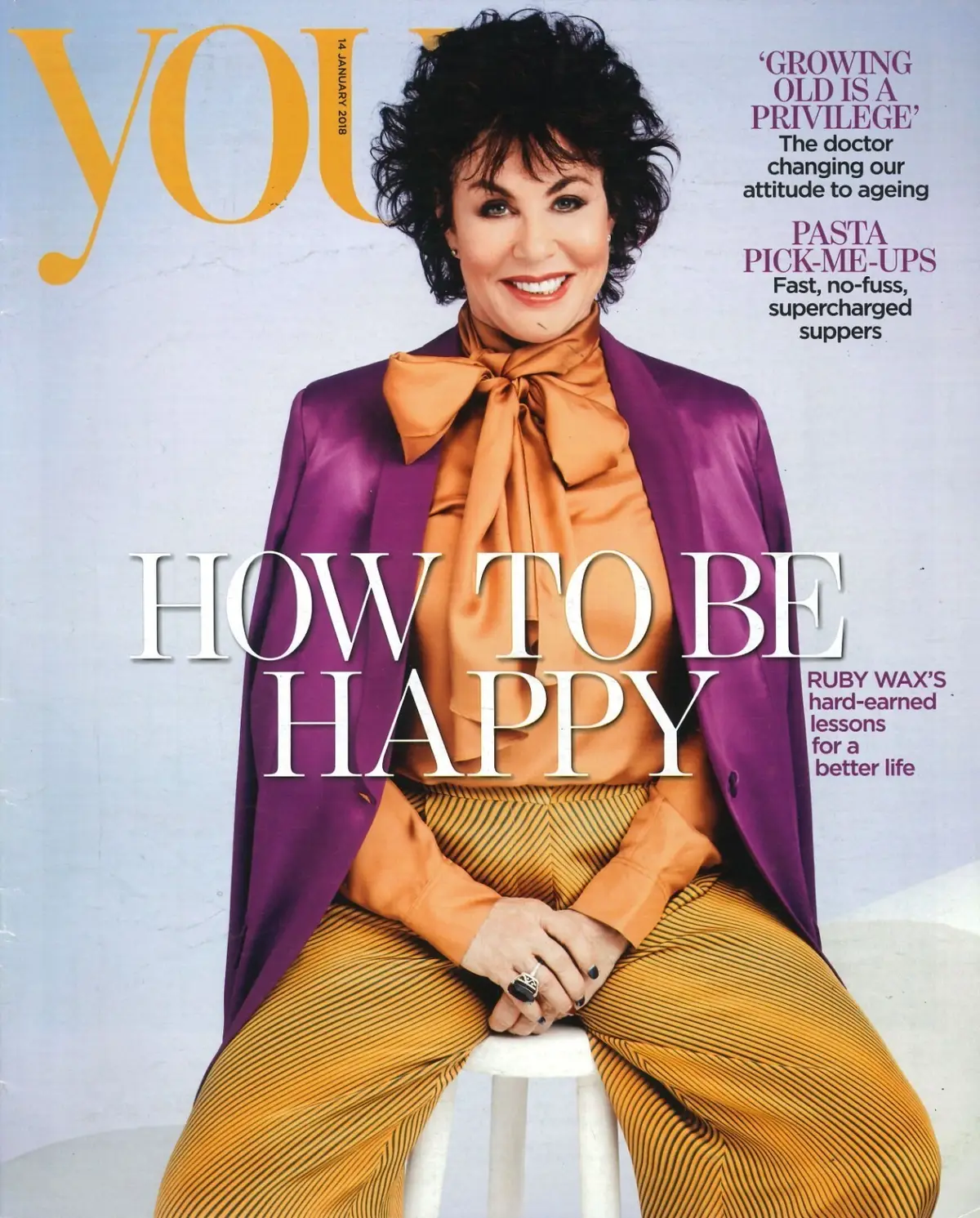 You Magazine: Ruby Wax, Gemma Collins, Annie Bell, Fashion Styles, 14.1.18 - Free standard UK delivery included | Discount Quality Products