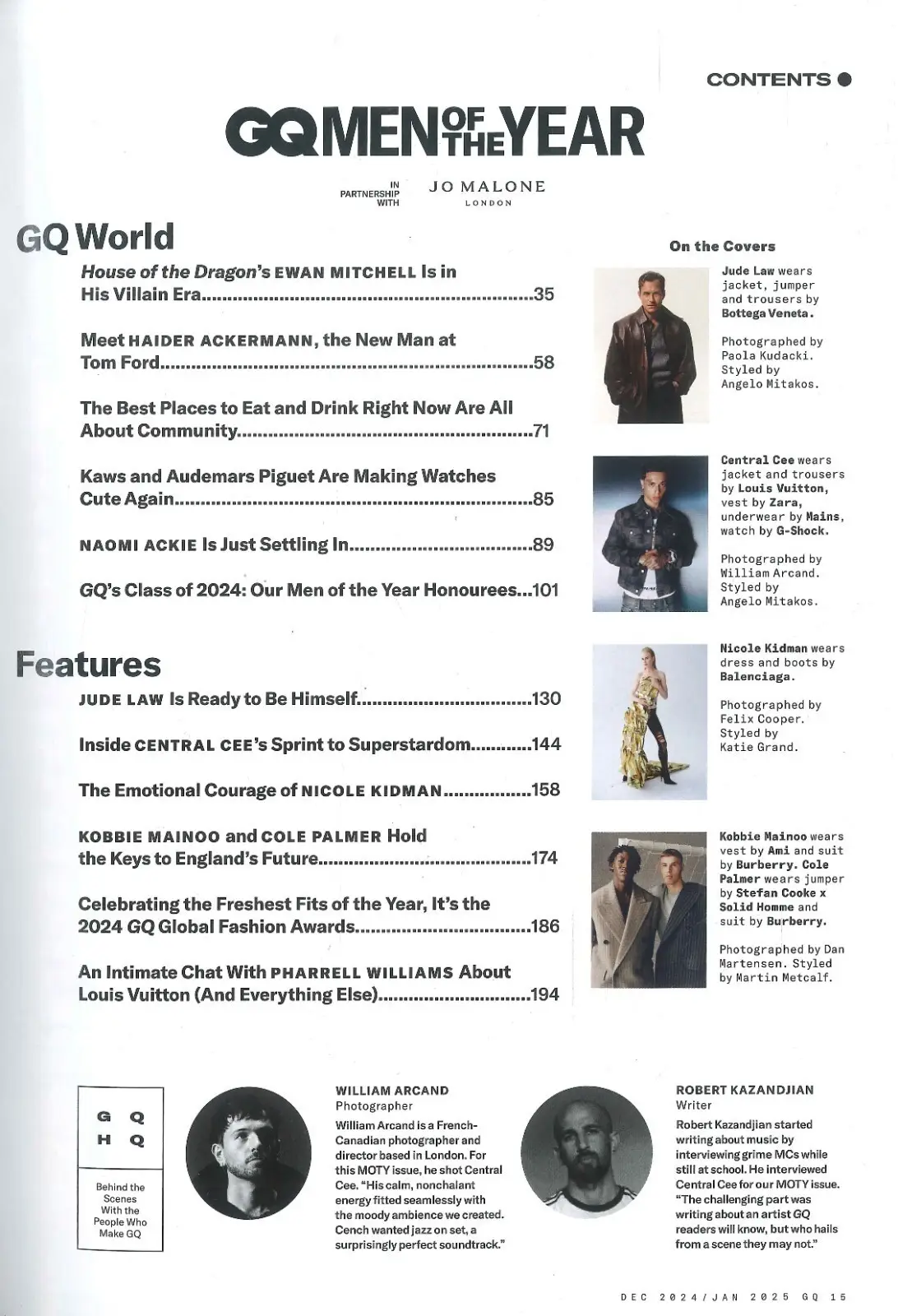 GQ Magazine Nicole Kidman, Kit Harington, Steve McQueen Dec 2024 / Jan 2025 - image 2 | Free standard UK delivery included | Discount Quality Products