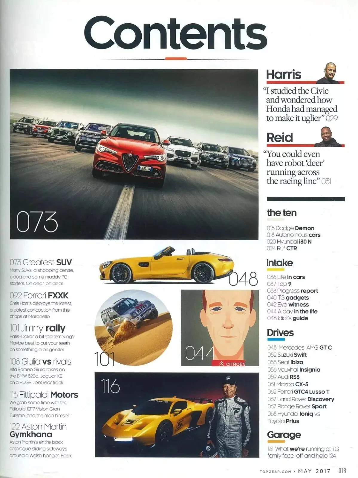 BBC Top Gear Magazine Issue #295, Ferrari, Alfa, Aston, May 2017 (Wear & Tear) - image 2 | Free standard UK delivery included | Discount Quality Products