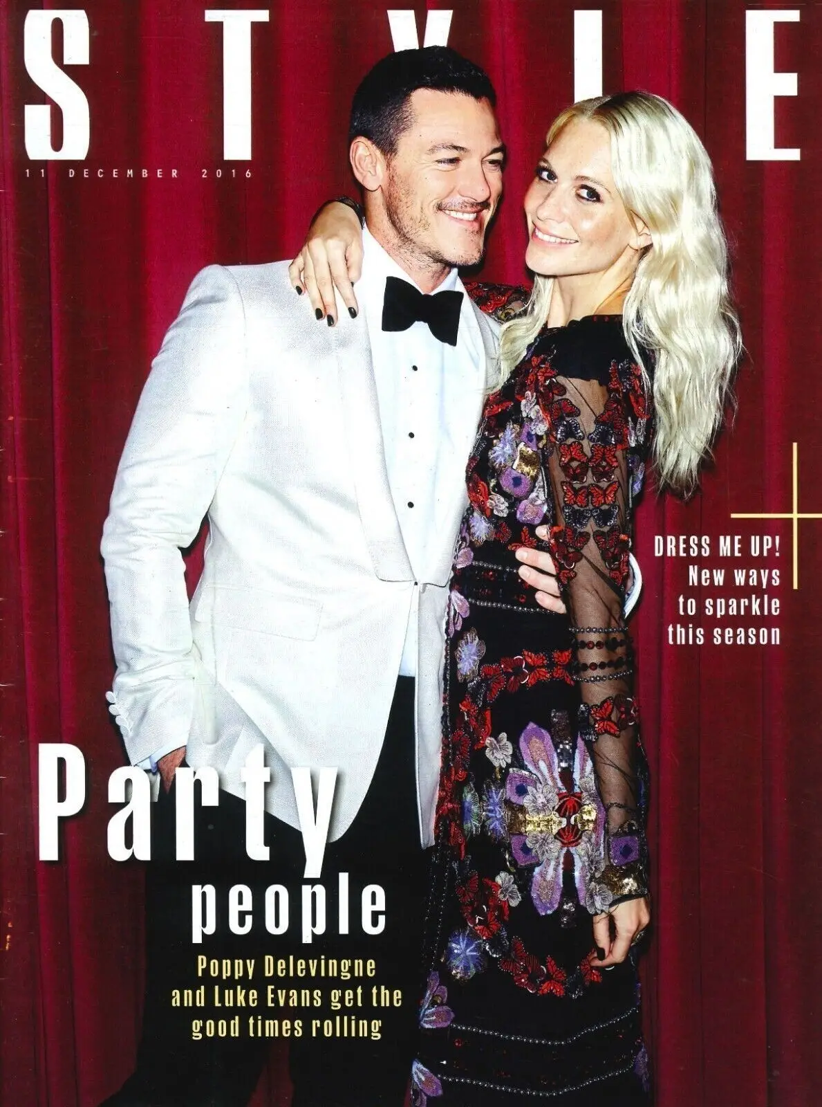 Sunday Times Style Magazine, Poppy Delevingne, Luke Evans, Fashion, 11.12.16 - Free standard UK delivery included | Discount Quality Products