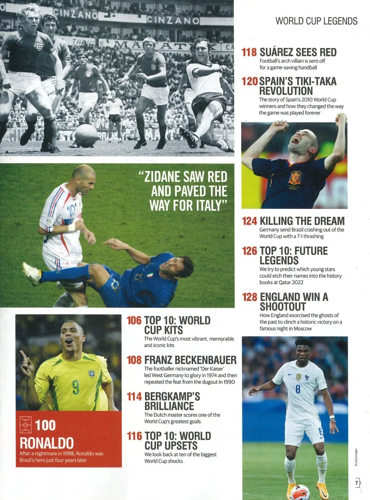World Cup Legends Magazine, Football, Soccer, Maradona, Pelé, Ronaldo, Qatar - image 3 | Free standard UK delivery included | Discount Quality Products
