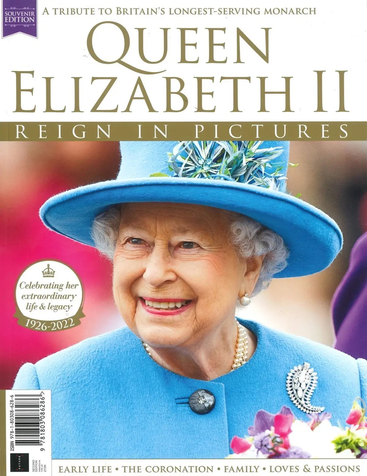 Queen Elizabeth II Tribute Magazine 70-Year Reign in Pictures 1926-2022, Royalty