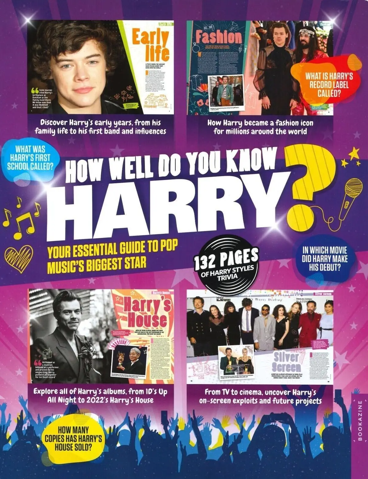 Harry Styles Magazine, Icons Series, 1D, Tour, Zayn Malik, Simon Cowell, 2022 - image 3 | Free standard UK delivery included | Discount Quality Products