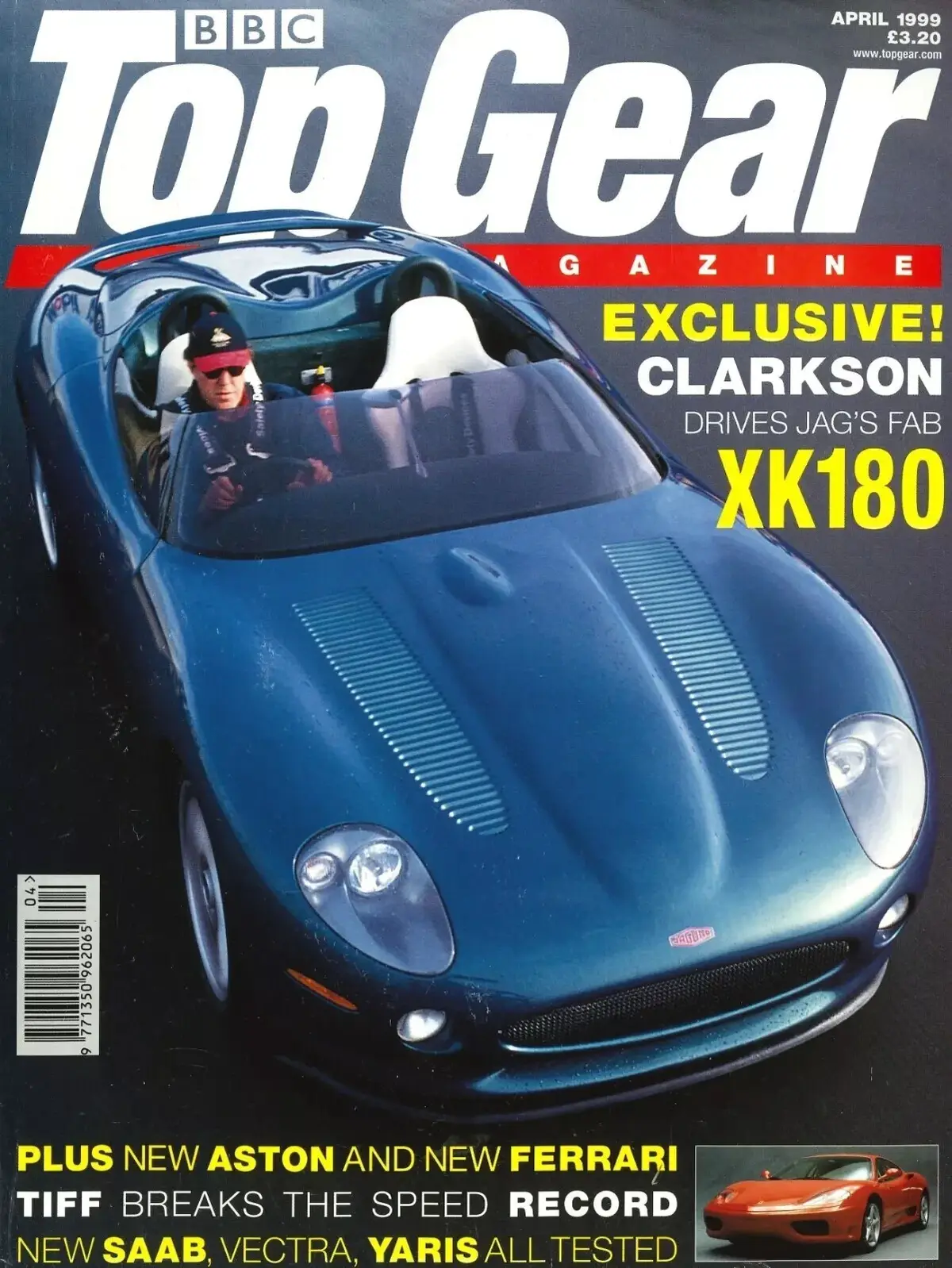BBC Top Gear Magazine Issue #67, Jaguar XK180, Ferrari Aston Martin, April 1999