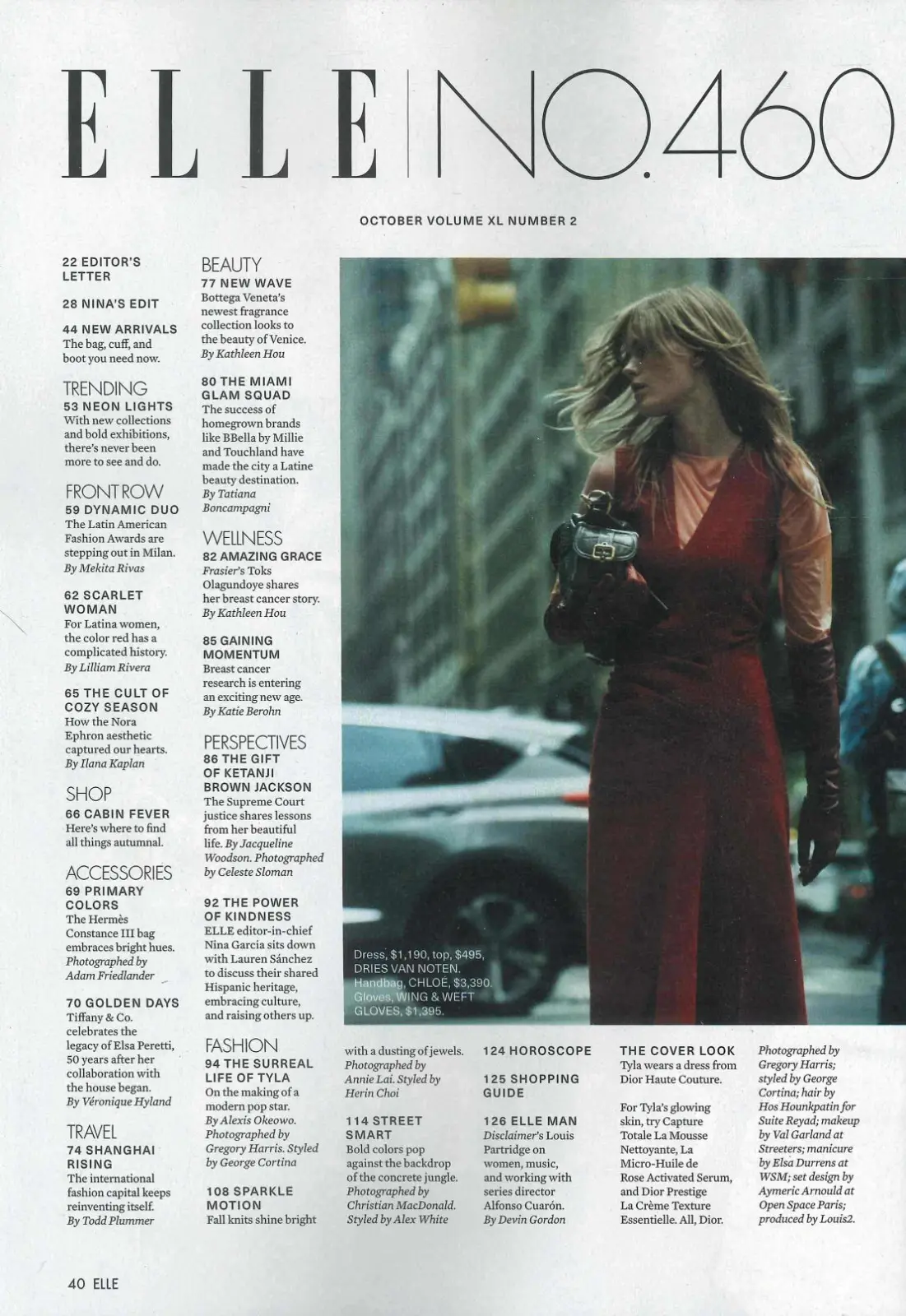 Elle USA Magazine Tyla, African Pop, Ketanji Brown, Olagundoye, Fashion Oct 2024 - image 2 | Free standard UK delivery included | Discount Quality Products