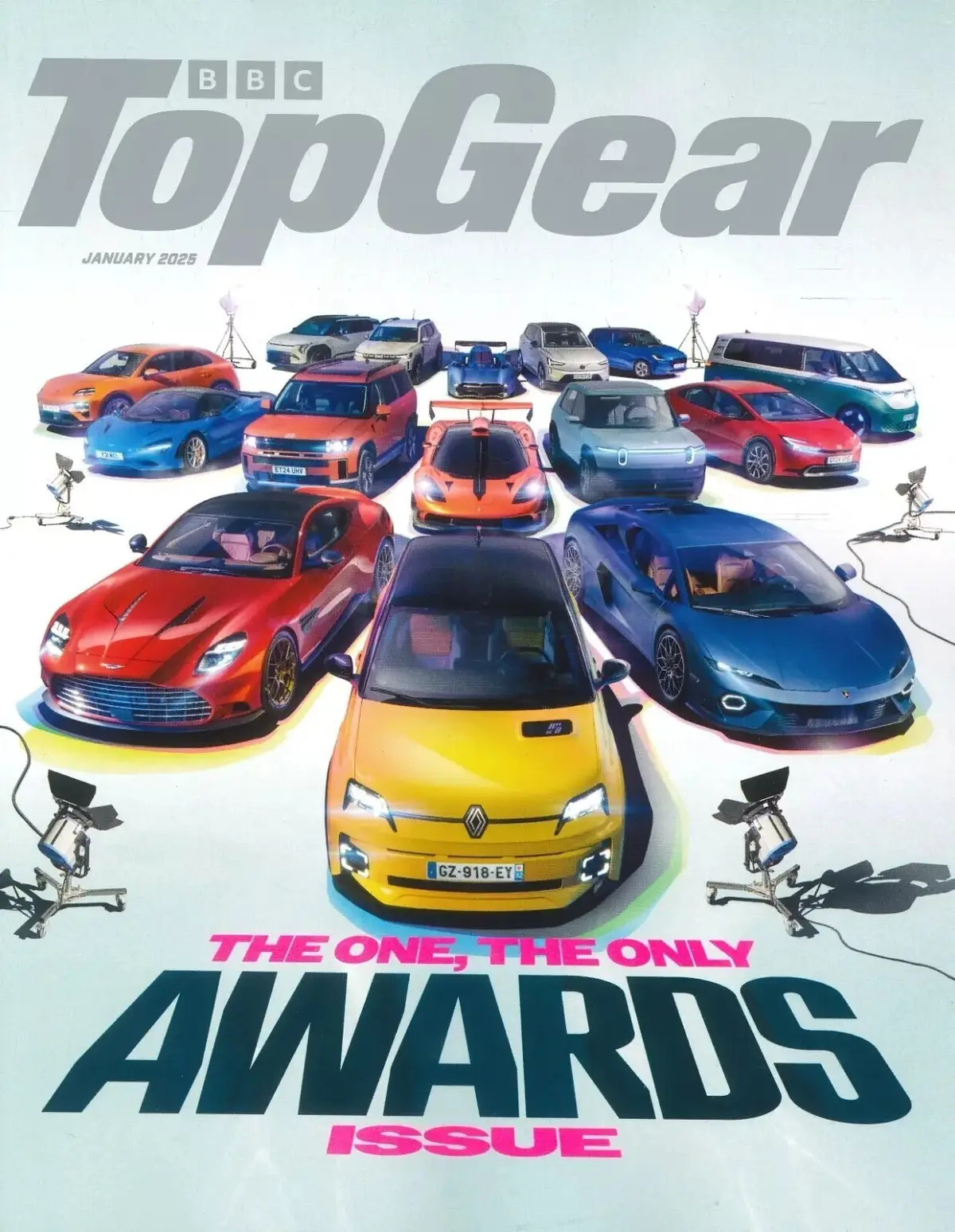 BBC Top Gear Magazine: #391, Awards Issue, BMW M5, Aston vs Ferrari, Jan 2025