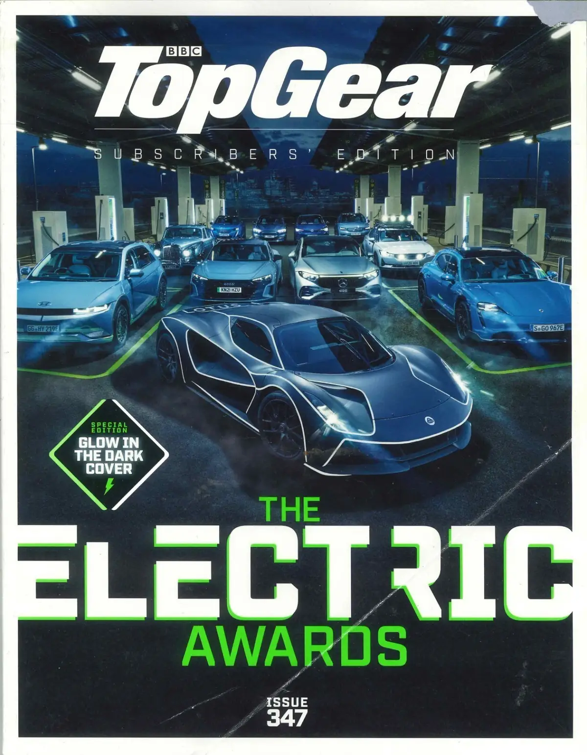 BBC Top Gear Magazine: Issue #347, Electric Awards, May 2021 (Creases &amp; Tear)