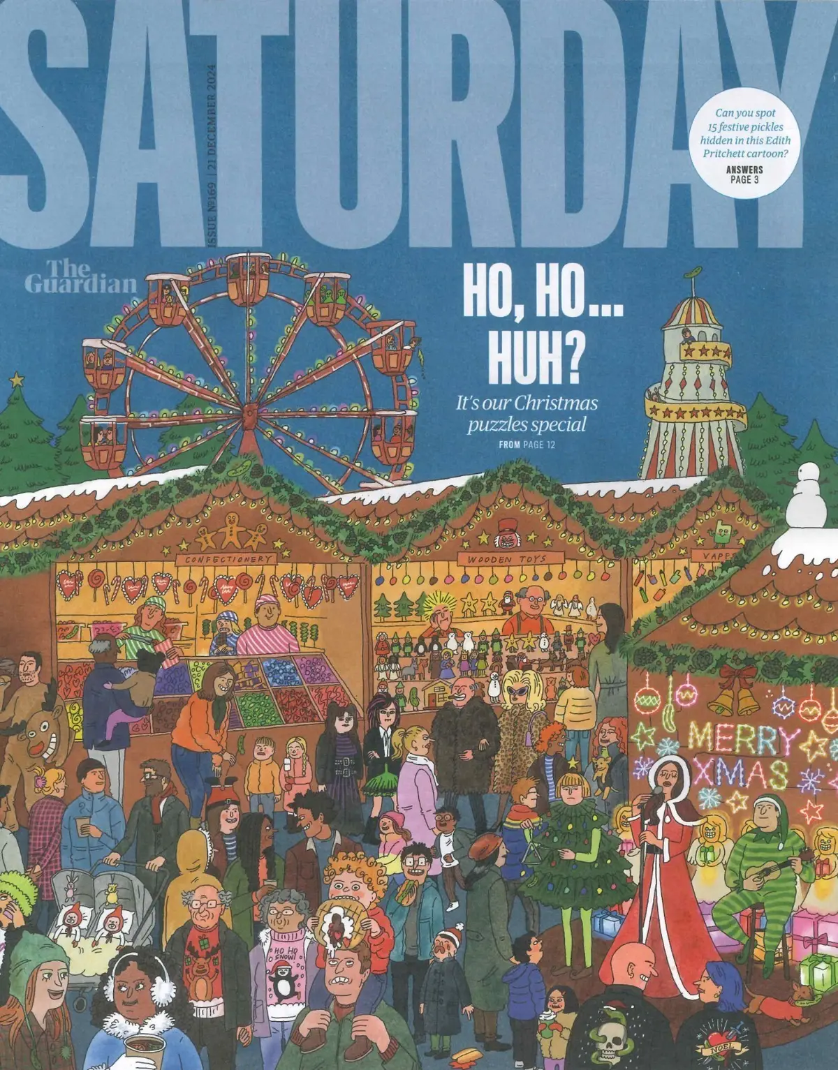 Guardian Saturday Magazine: Christmas, Layton Williams, Brady Corbet, 21.12.24