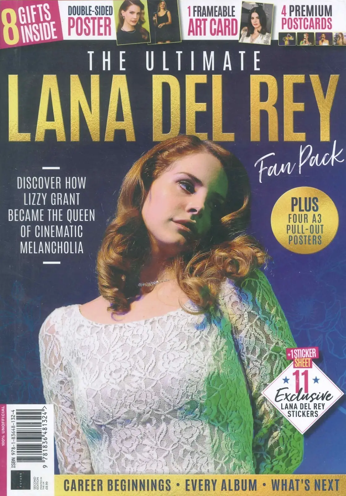 Lana Del Rey Magazine: Ultimate Fan Pack, Lizzy Grant, 8 Gifts Inside, Poster