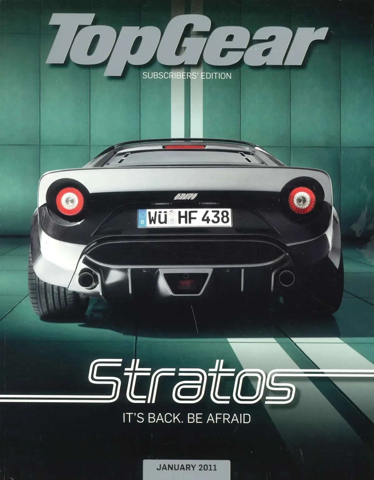 BBC Top Gear Magazine: Issue #213, Stratos, Aston Vantage, BMW X3, Jan 2011
