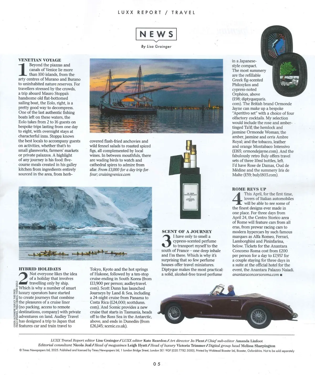 Times Luxx Report Magazine: Travel Issue, Amsterdam, Panama, Hotels, Feb 2025 - image 2 | Free standard UK delivery included | Discount Quality Products