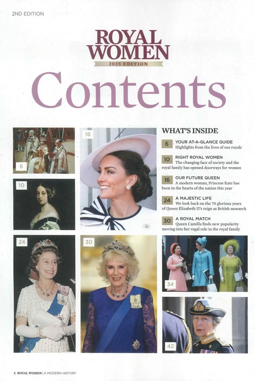 Royal Women Magazine: Princess Kate, Camilla, Queen Elizabeth, Diana, 2025 Ed. - image 2 | Free standard UK delivery included | Discount Quality Products