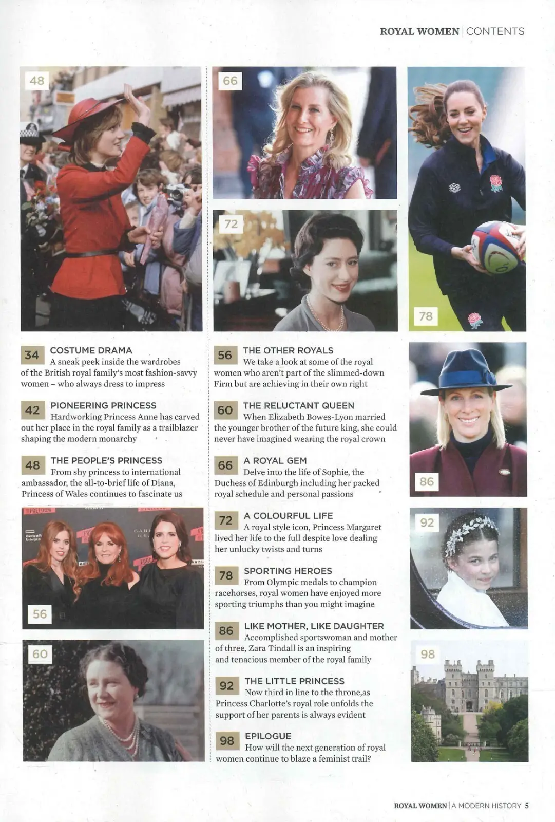 Royal Women Magazine: Princess Kate, Camilla, Queen Elizabeth, Diana, 2025 Ed. - image 3 | Free standard UK delivery included | Discount Quality Products