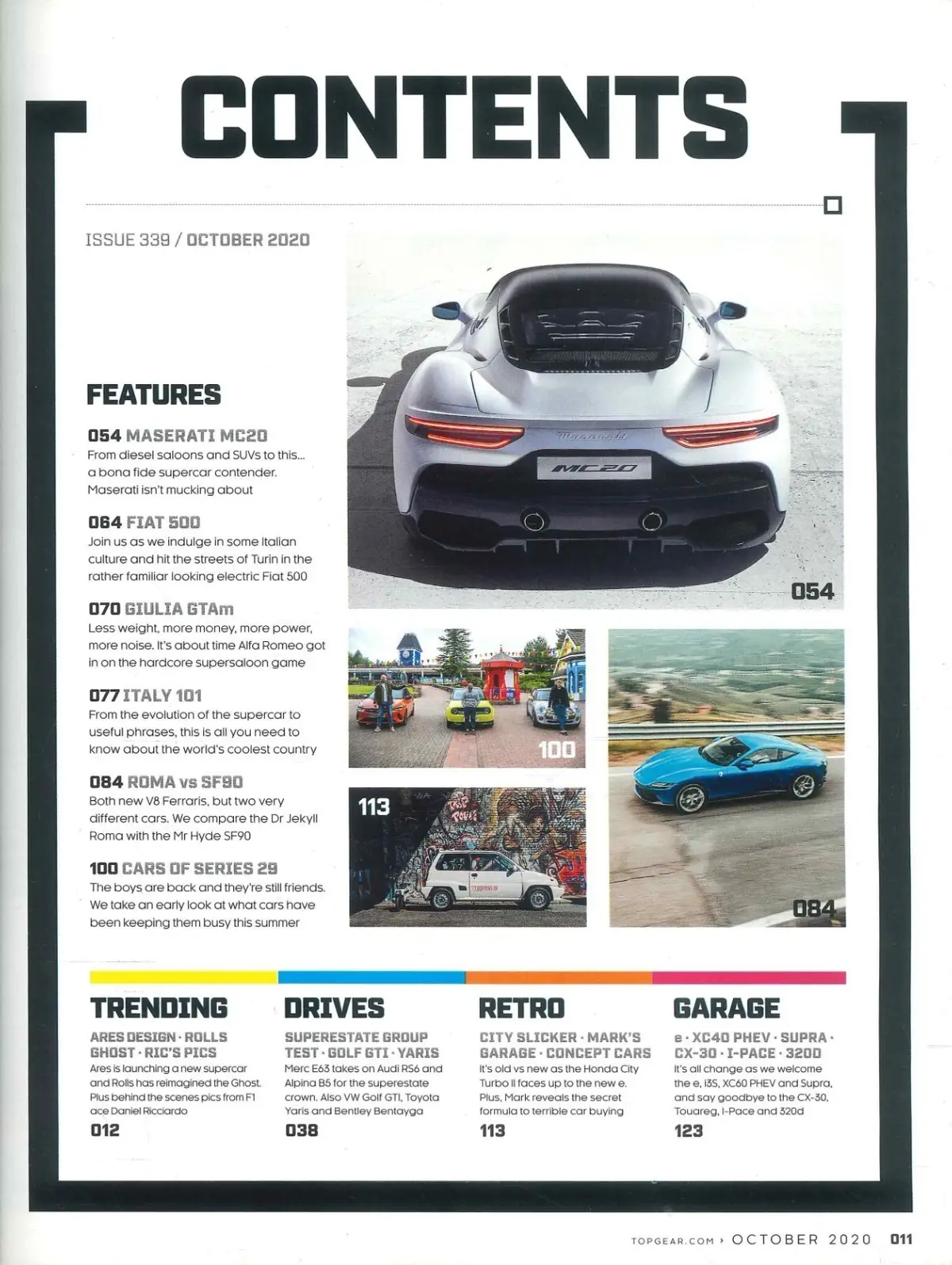 BBC Top Gear Magazine: Issue #339, Maserati, Honda, Oct 2020 (Small Creases) - image 2 | Free standard UK delivery included | Discount Quality Products