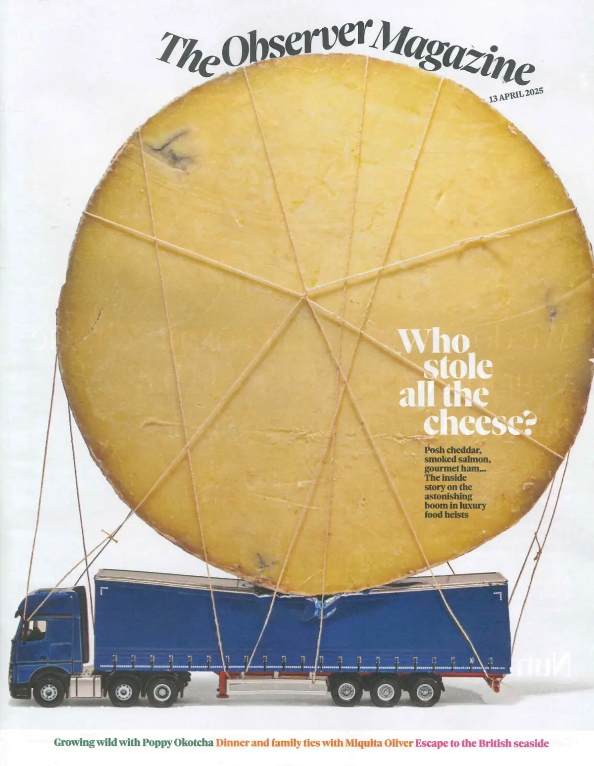 Observer Magazine: Miquita Oliver, Angela Hartnett, Nobu Matsuhisa, 13.4.25
