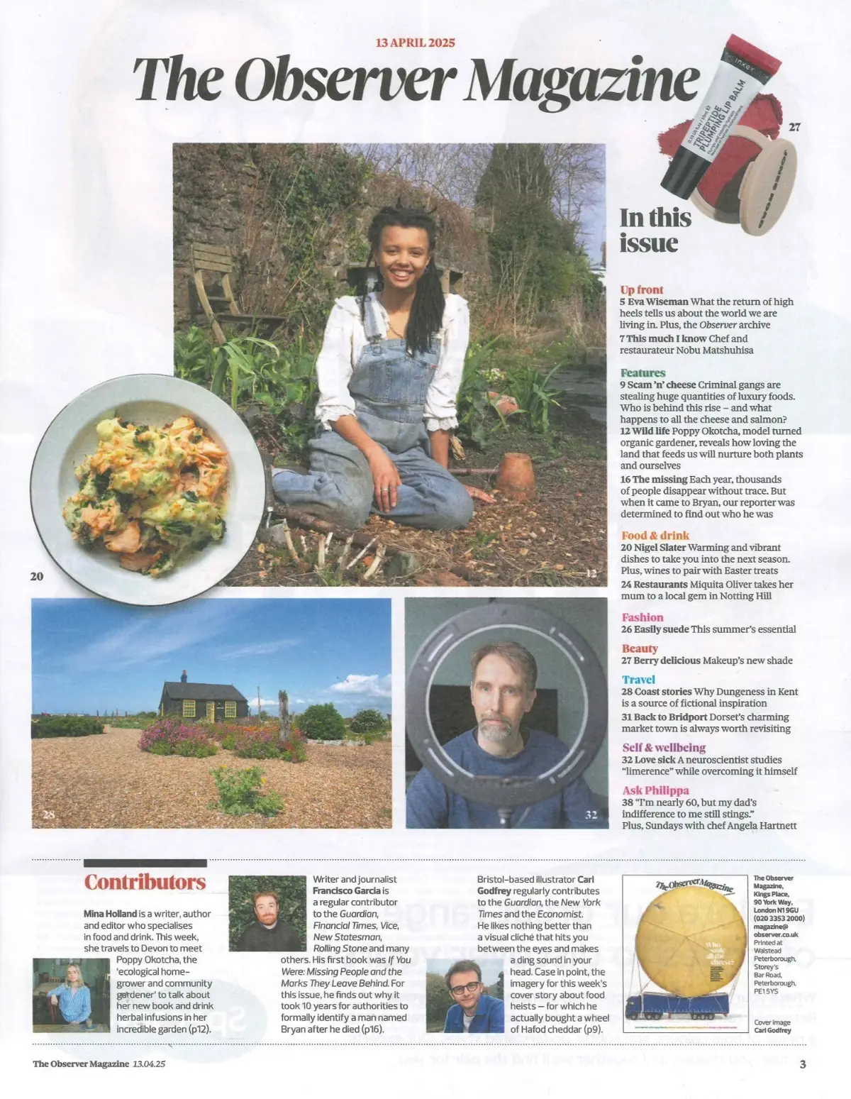 Observer Magazine: Miquita Oliver, Angela Hartnett, Nobu Matsuhisa, 13.4.25 - image 2 | Free standard UK delivery included | Discount Quality Products