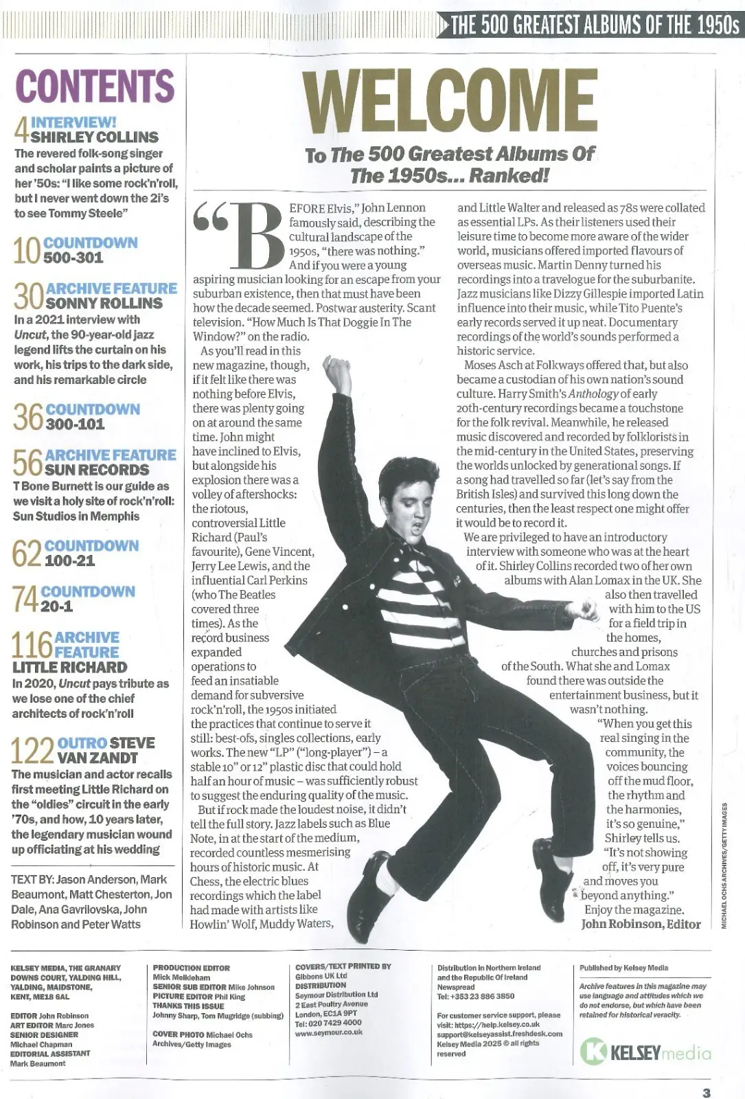 Uncut Magazine 500 Greatest 1950s Albums Ranked Ultimate Record Music Collection - image 2 | Free standard UK delivery included | Discount Quality Products