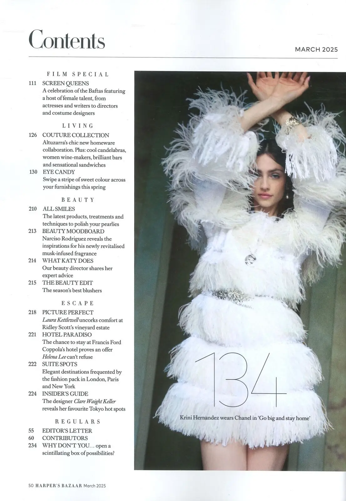 Harper's Bazaar Magazine Priyanka Chopra, Letitia Wright, Mia McKenna March 2025 - image 3 | Free standard UK delivery included | Discount Quality Products