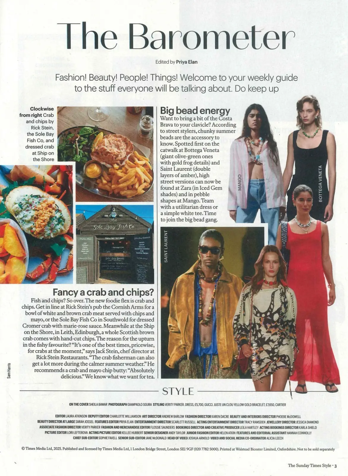 Sunday Times STYLE Magazine: Squid Game Park Gyu-young, Dolly Alderton, 6.7.25 - image 2 | Free standard UK delivery included | Discount Quality Products