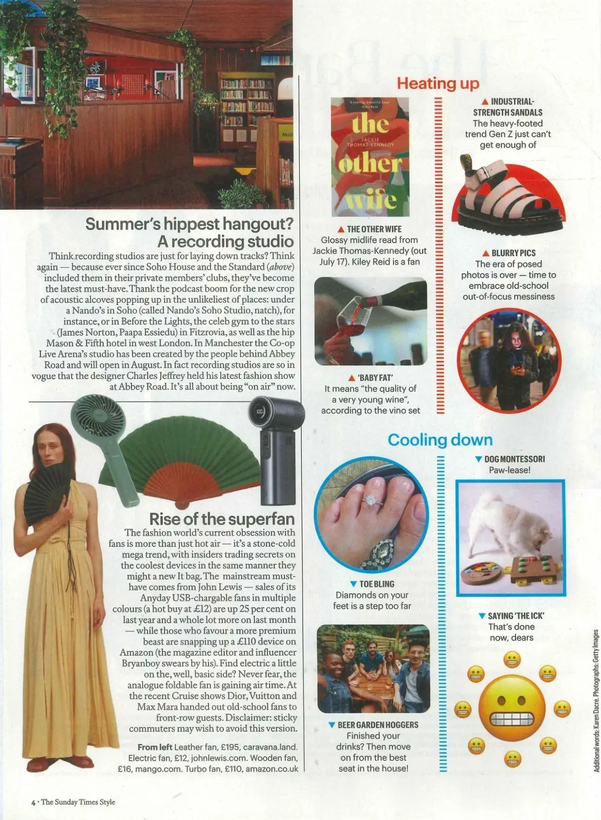 Sunday Times STYLE Magazine: Squid Game Park Gyu-young, Dolly Alderton, 6.7.25 - image 3 | Free standard UK delivery included | Discount Quality Products