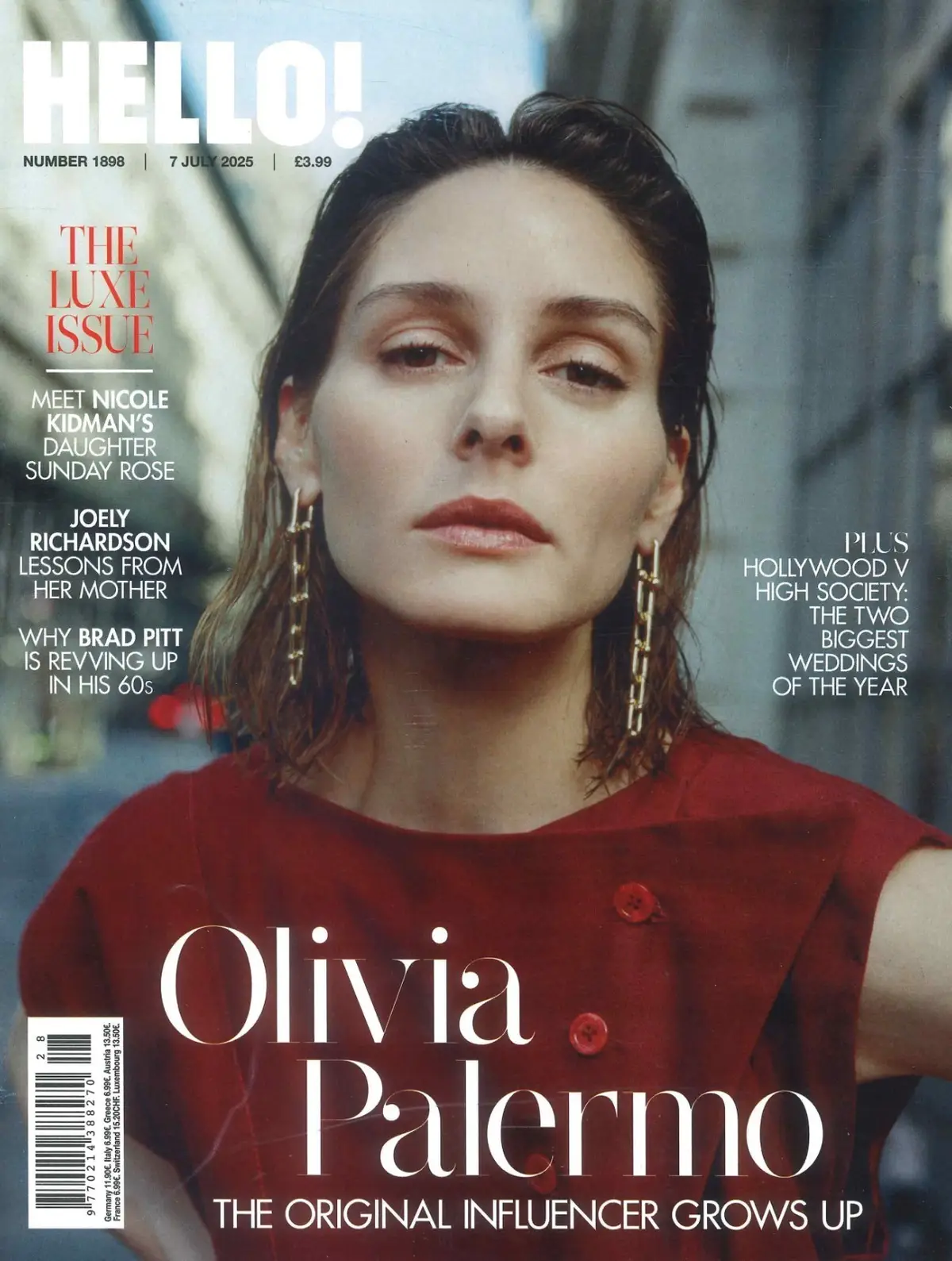 HELLO! Magazine: Olivia Palermo, Brad Pitt, Jeff Bezos' Wedding, Luxe, 7.7.25