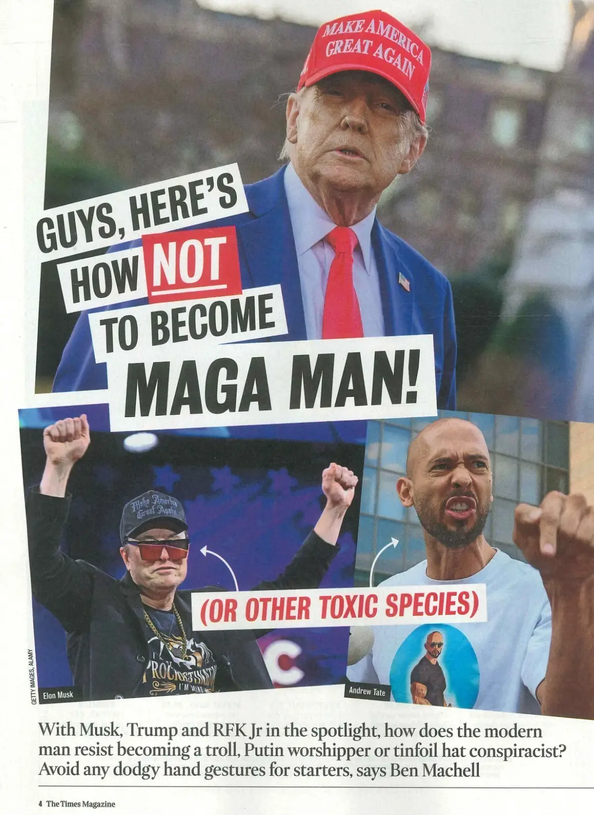 Times Magazine: Caitlin Moran, Trump MAGA, Putin's Hitlist, Giles Coren, 22.3.25 - image 3 | Free standard UK delivery included | Discount Quality Products