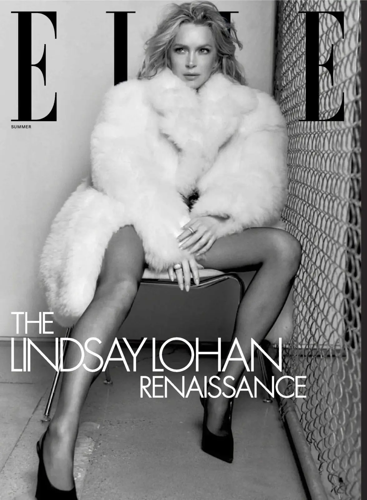 Elle USA Magazine Lindsay Lohan, Esther McGregor, Kid Laroi, Fashion Summer 2025