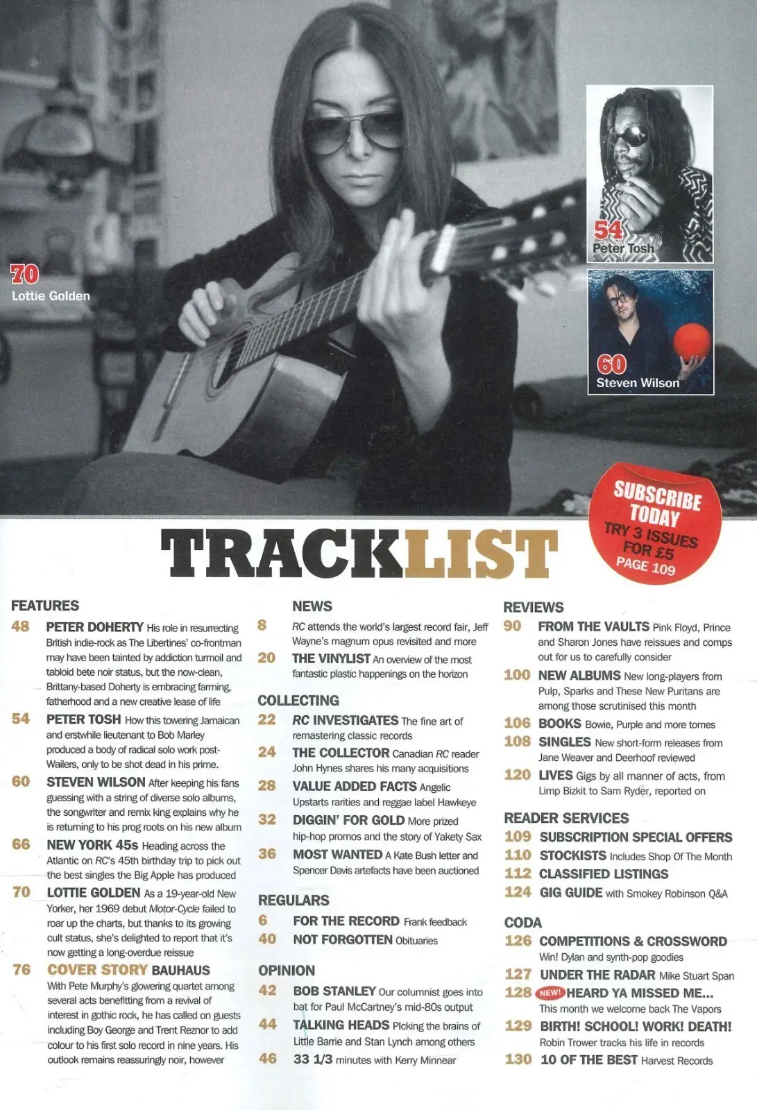 Record Collector Magazine Peter Murphy, Bauhaus, Steven Wilson, Music, June 2025 - image 2 | Free standard UK delivery included | Discount Quality Products