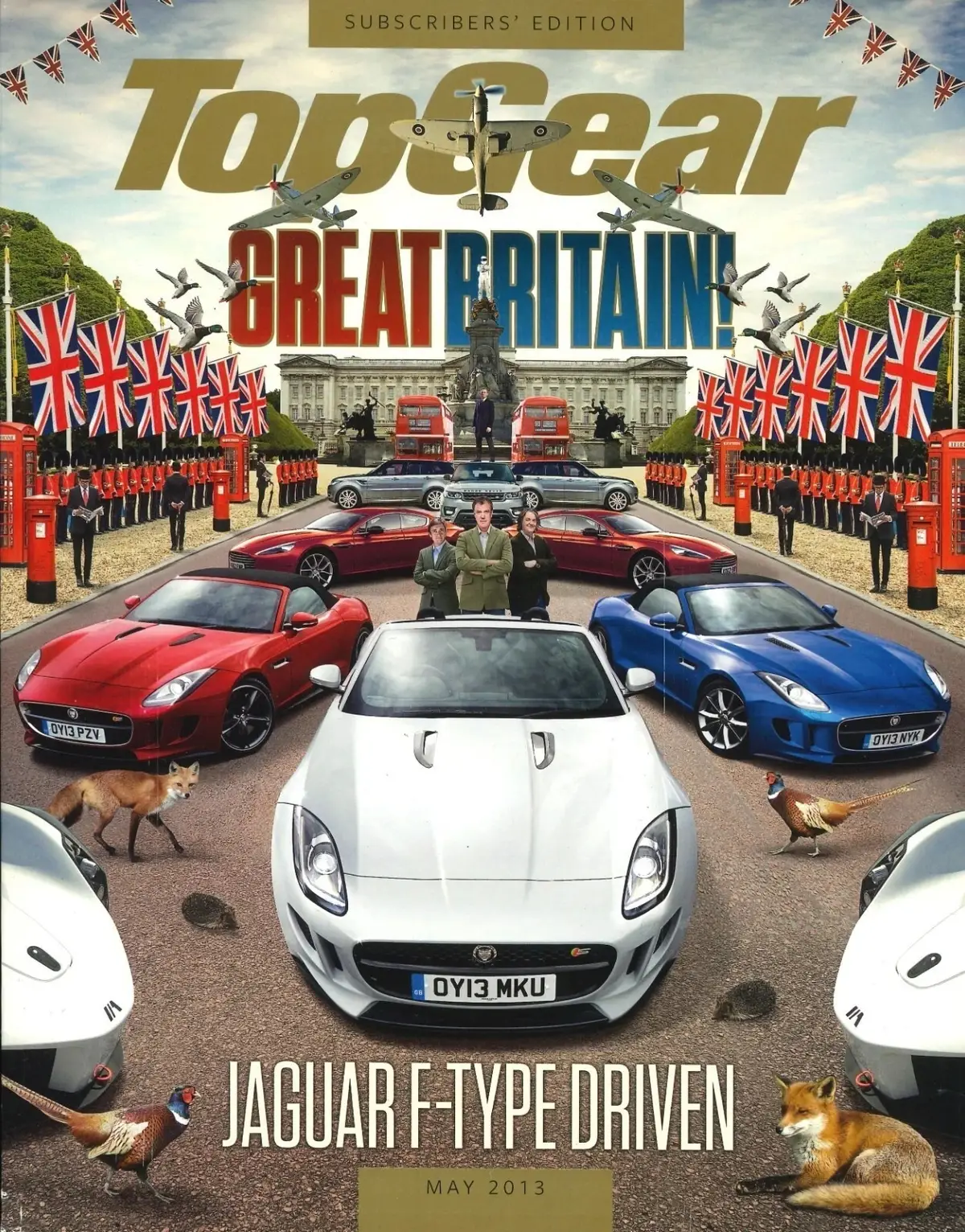 BBC Top Gear Magazine: Issue #243, Jaguar F-Type, Aston Martin, Audi, May 2013