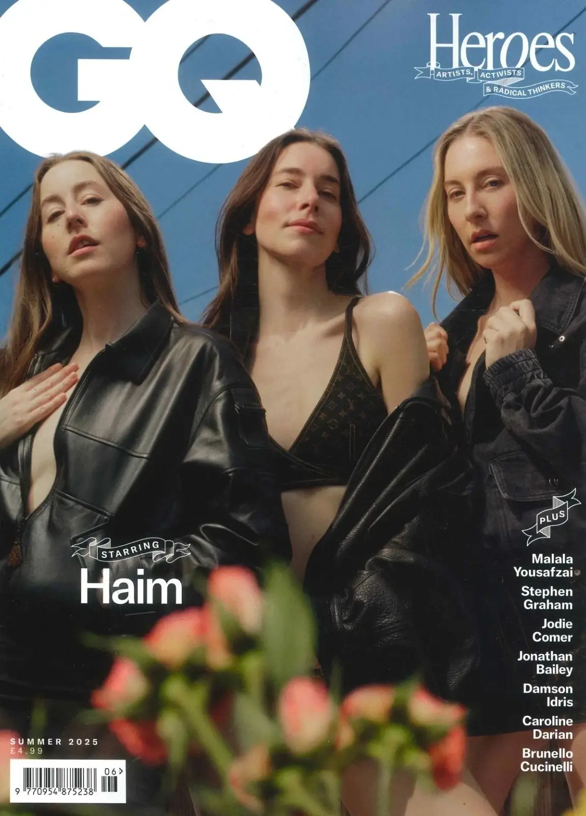 GQ Magazine: Haim Cover, Jonathan Bailey, Jodie Comer, F1 Film, Summer 2025
