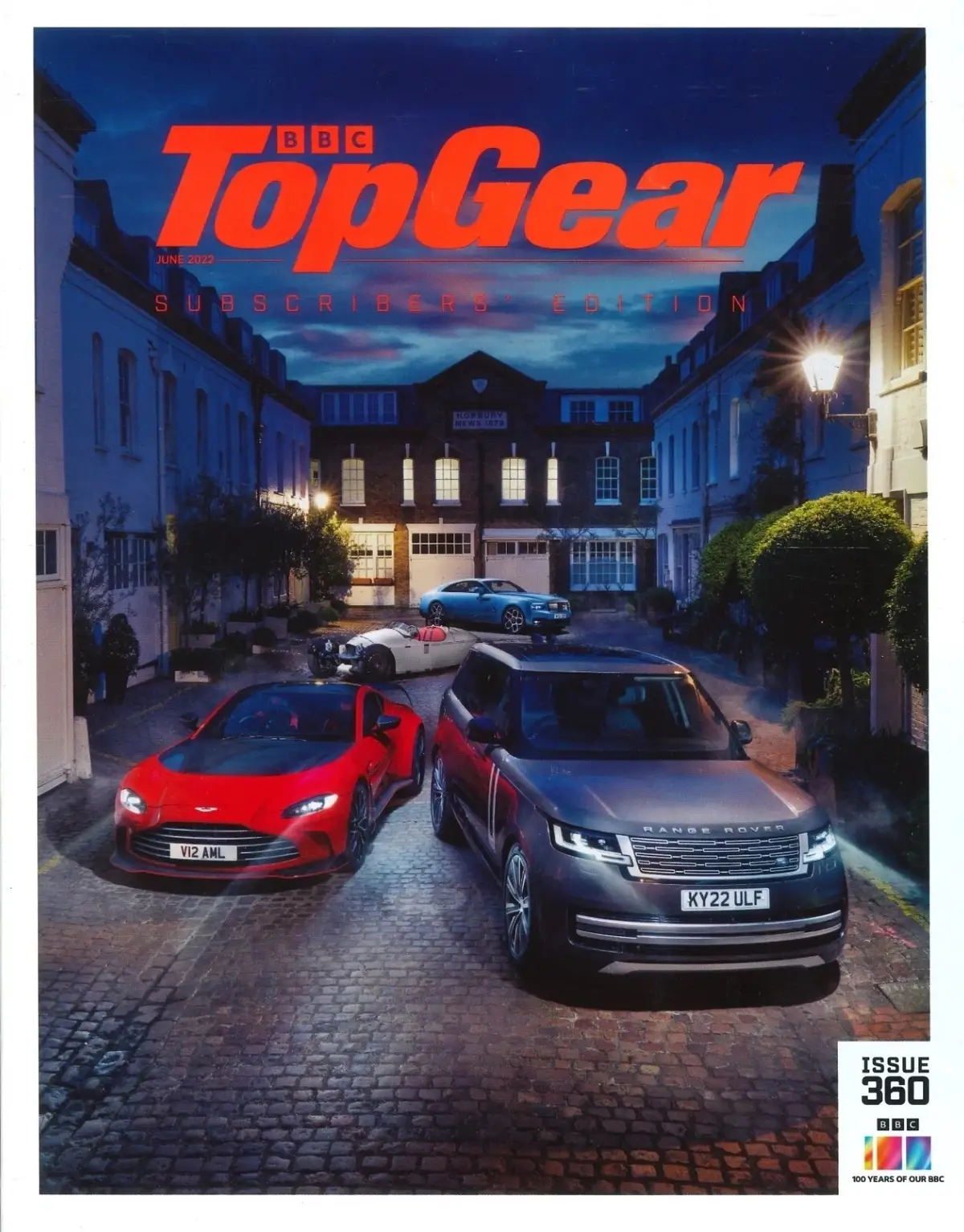BBC Top Gear Magazine: Issue #360, Range Rover, Aston V12 Vantage, June 2022