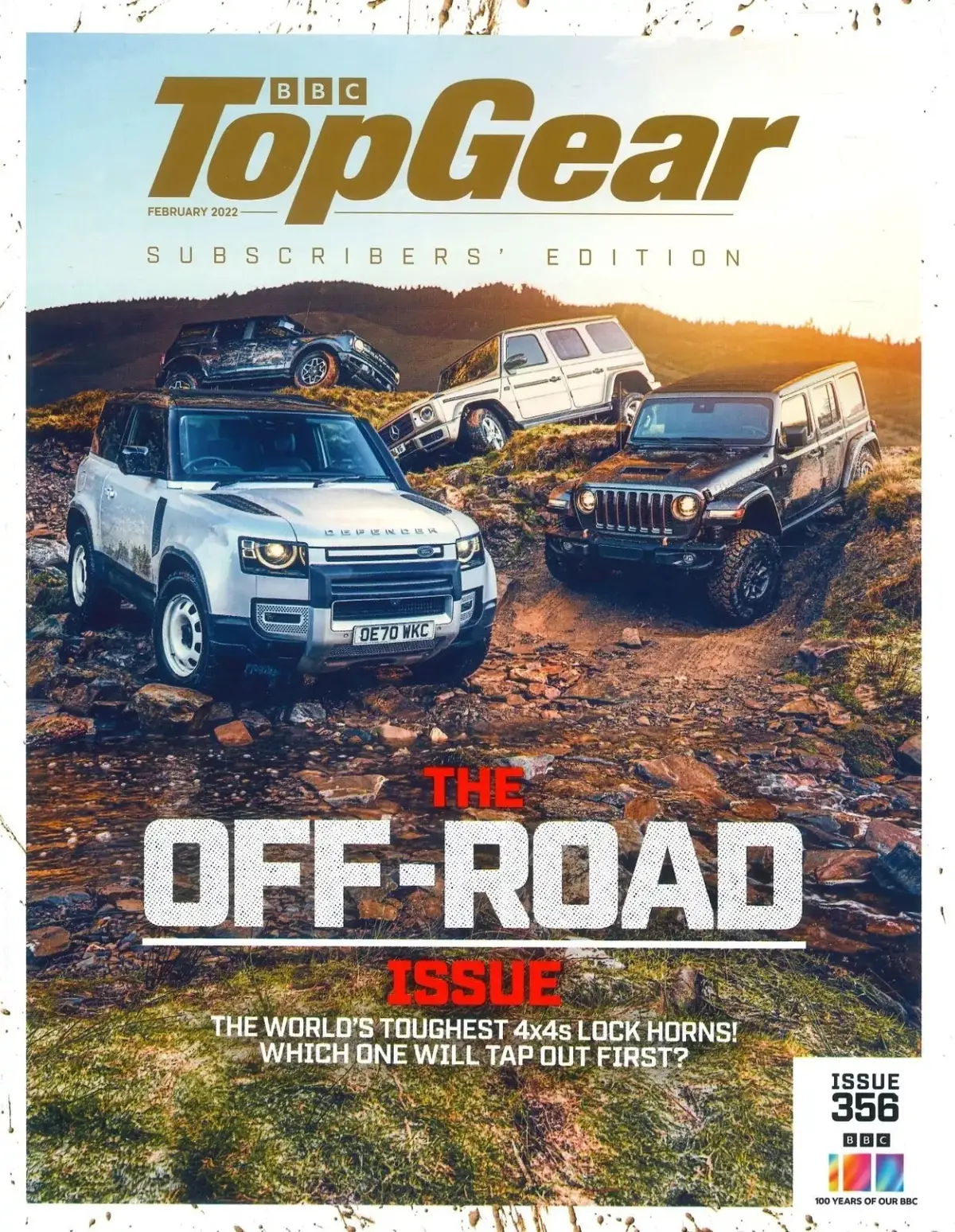 BBC Top Gear Magazine: Issue 356, Off-Road, Ferrari Daytona, Land Rover Feb 2022